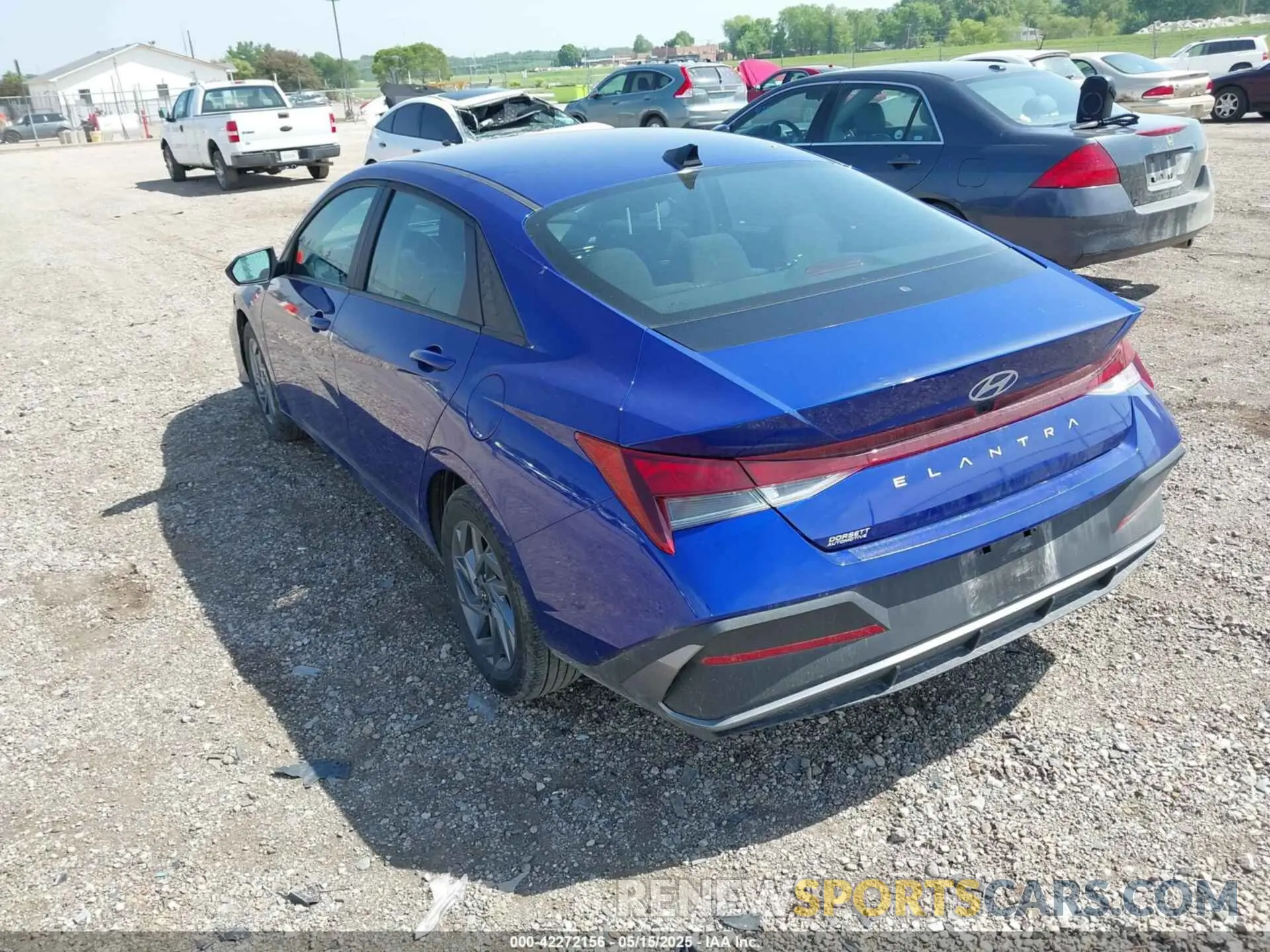 3 Photograph of a damaged car KMHLM4DG9RU752197 HYUNDAI ELANTRA 2024