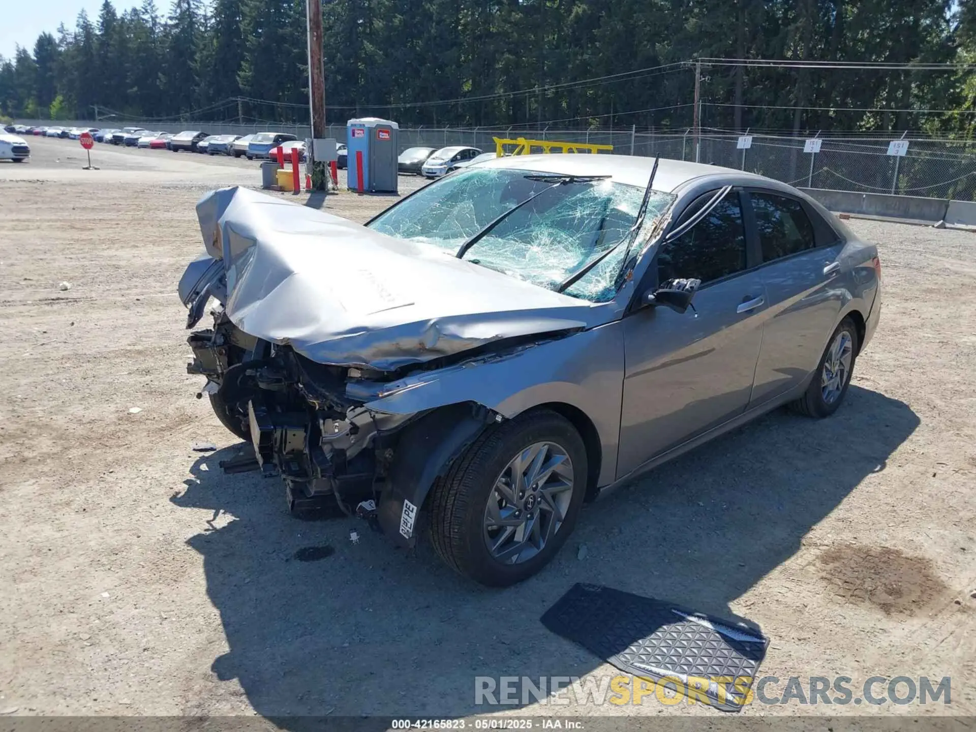 2 Photograph of a damaged car KMHLM4DG9RU758372 HYUNDAI ELANTRA 2024