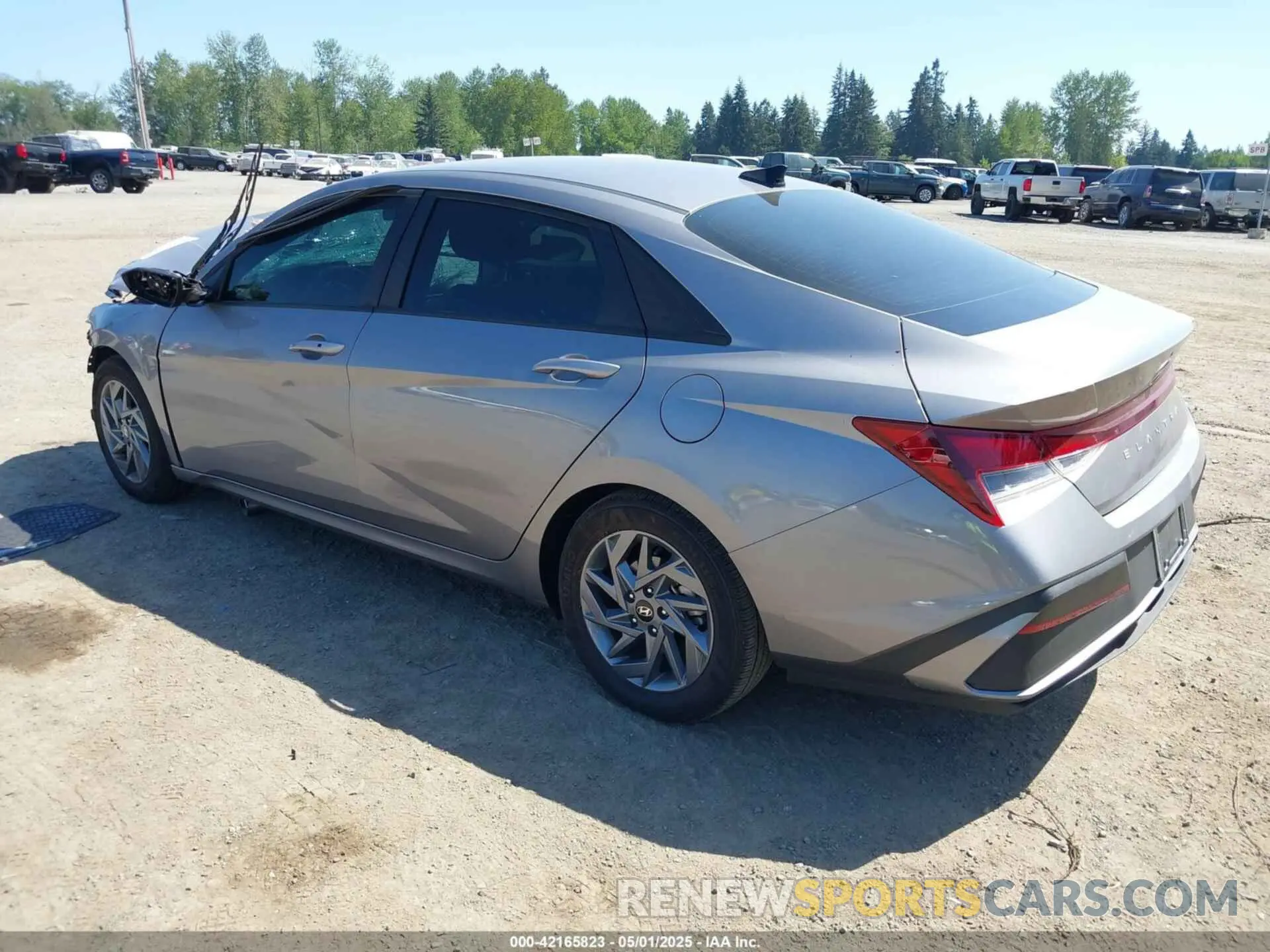 3 Photograph of a damaged car KMHLM4DG9RU758372 HYUNDAI ELANTRA 2024