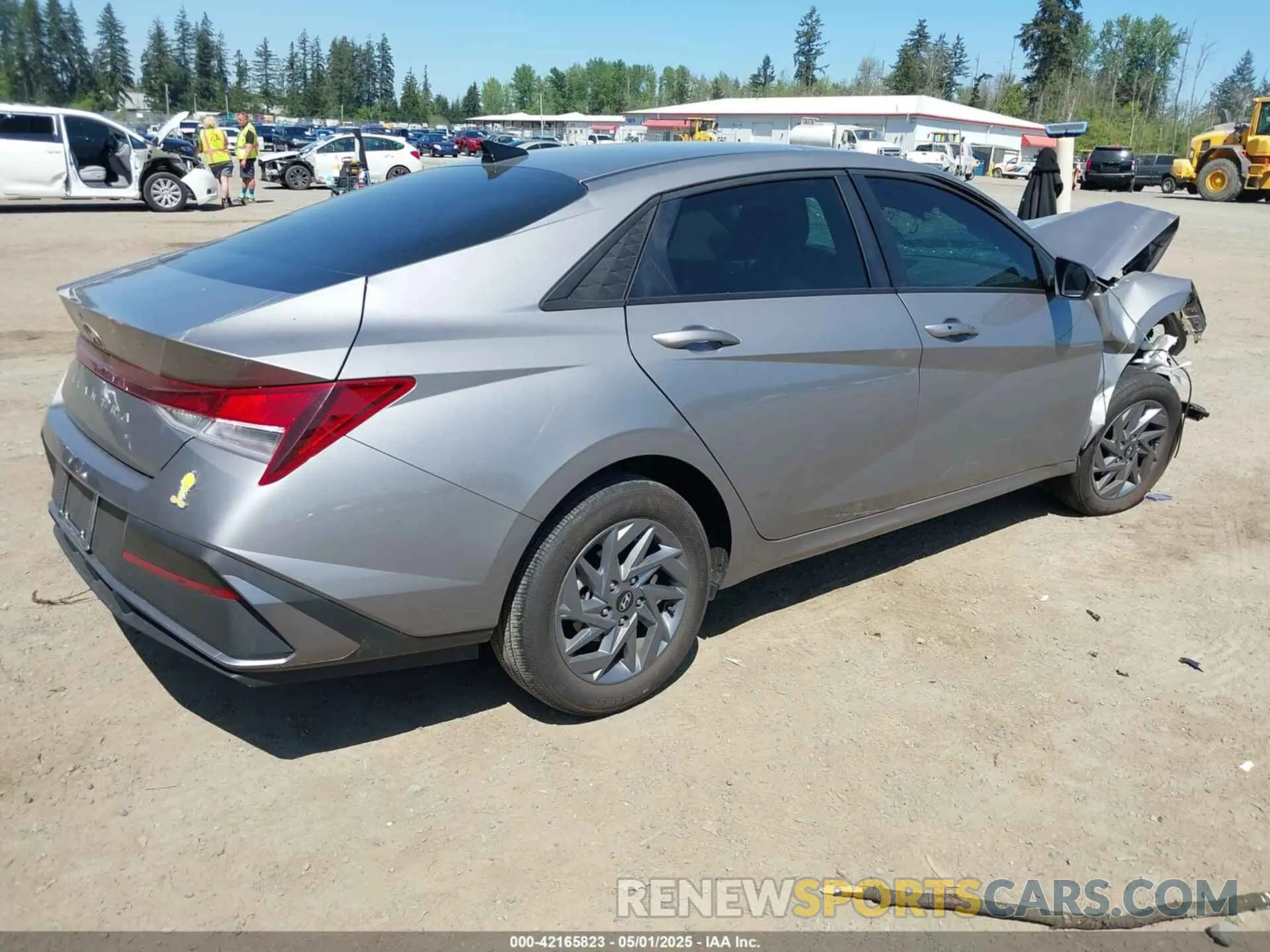 4 Photograph of a damaged car KMHLM4DG9RU758372 HYUNDAI ELANTRA 2024
