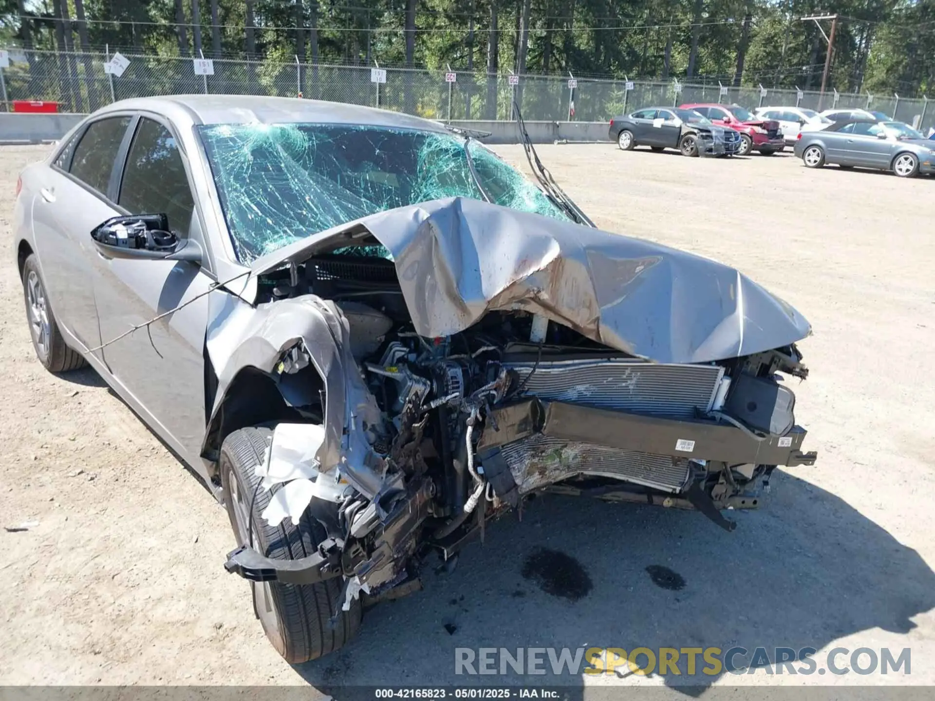 6 Photograph of a damaged car KMHLM4DG9RU758372 HYUNDAI ELANTRA 2024