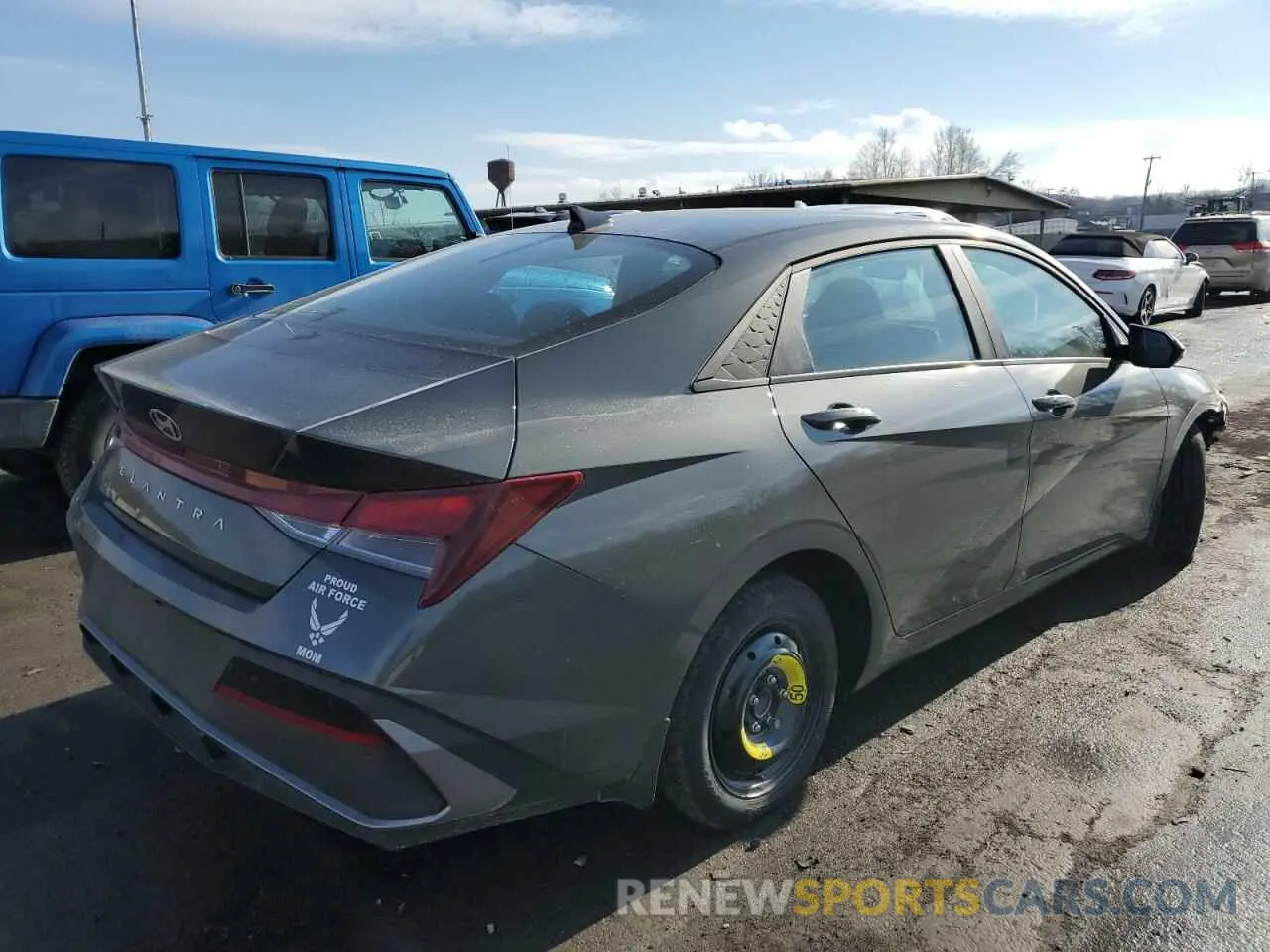 3 Photograph of a damaged car KMHLM4DG9RU760624 HYUNDAI ELANTRA 2024