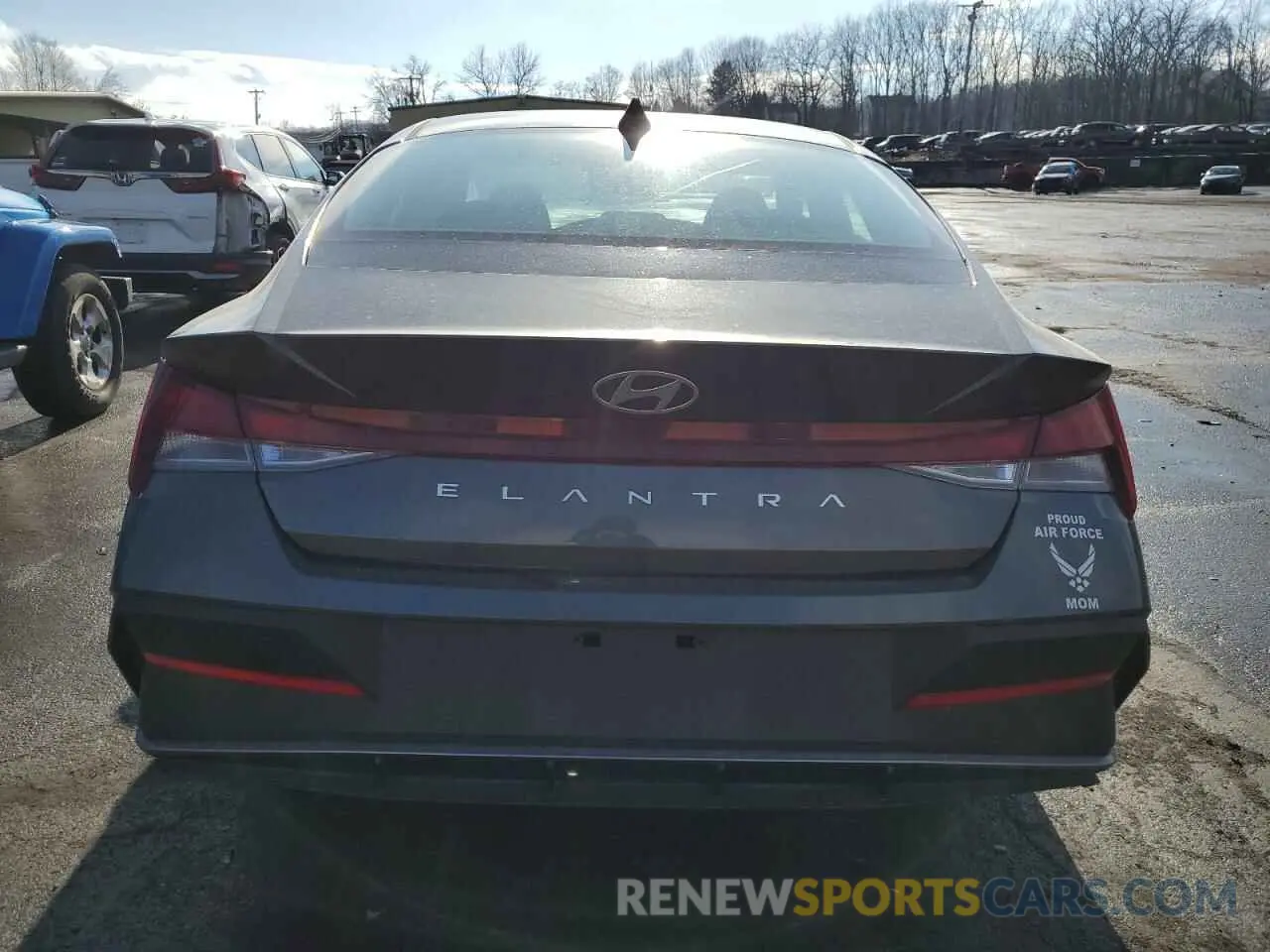6 Photograph of a damaged car KMHLM4DG9RU760624 HYUNDAI ELANTRA 2024