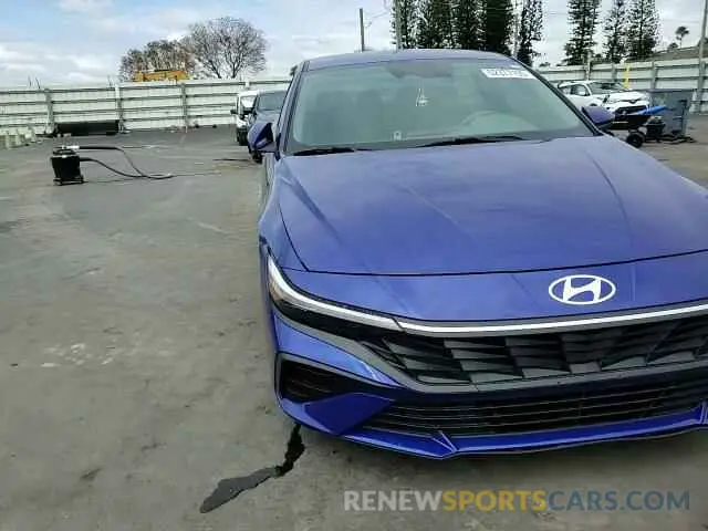 11 Photograph of a damaged car KMHLM4DG9RU765998 HYUNDAI ELANTRA 2024