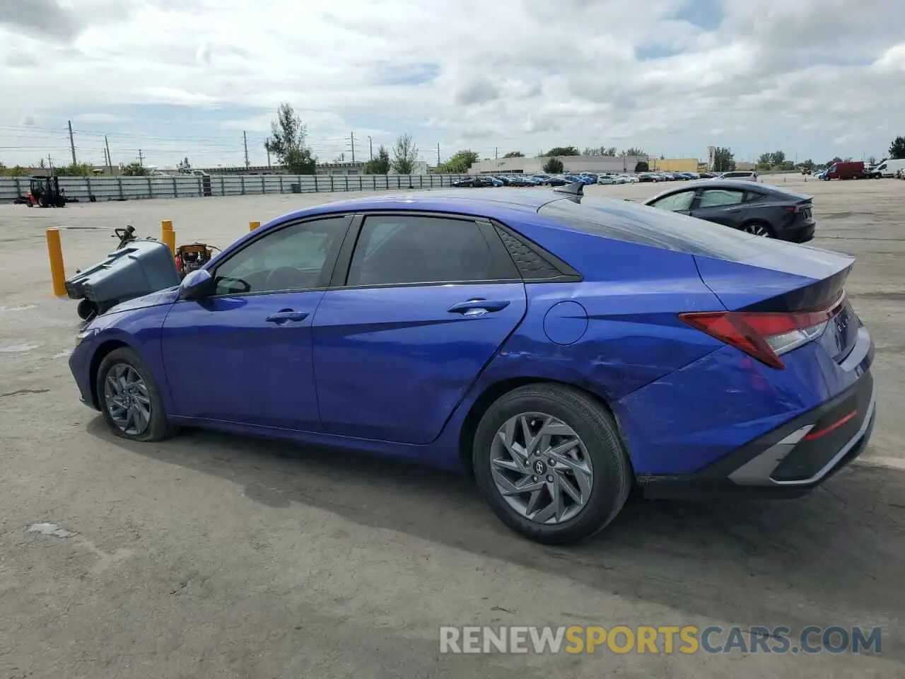 2 Photograph of a damaged car KMHLM4DG9RU765998 HYUNDAI ELANTRA 2024