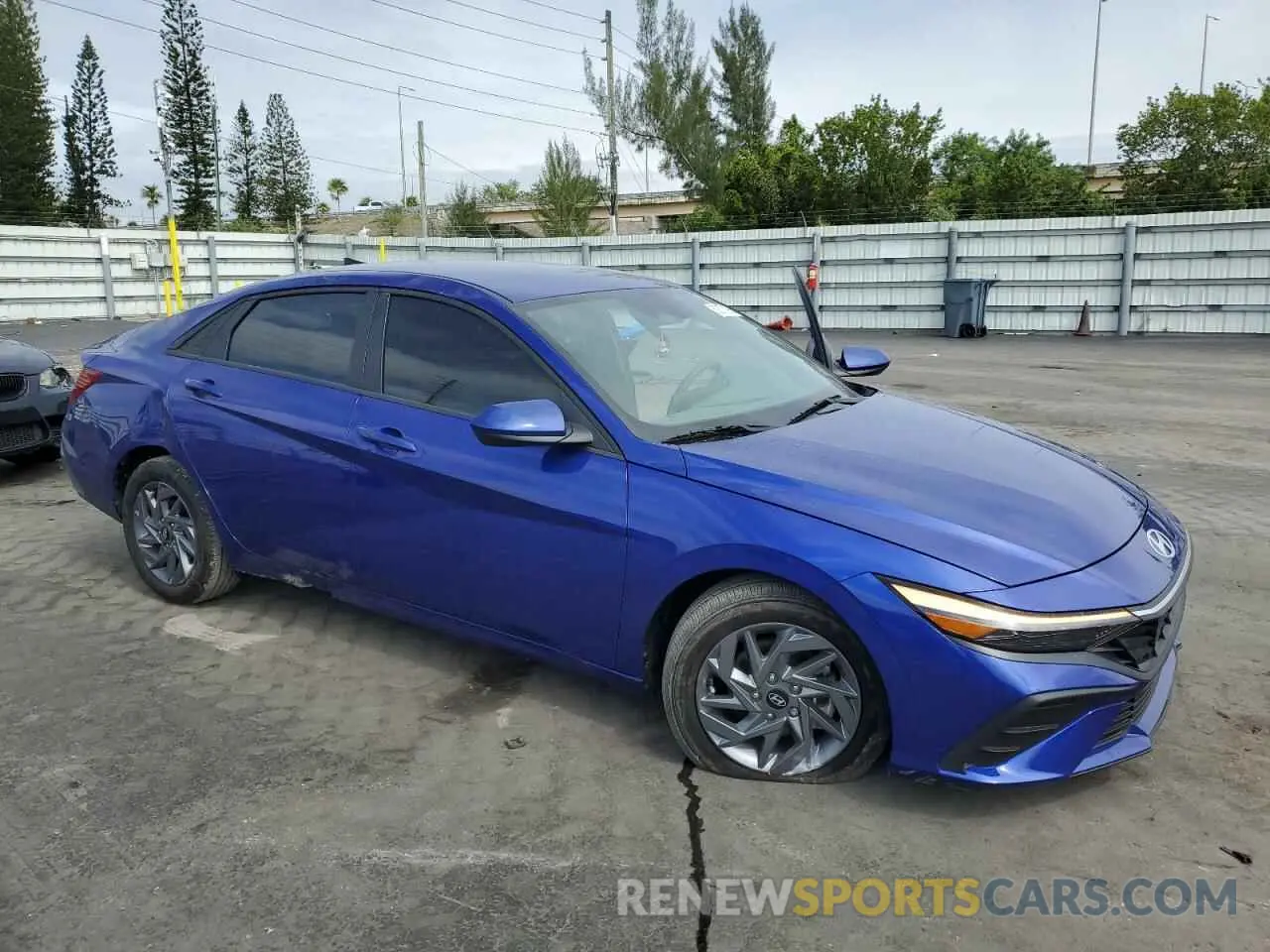 4 Photograph of a damaged car KMHLM4DG9RU765998 HYUNDAI ELANTRA 2024