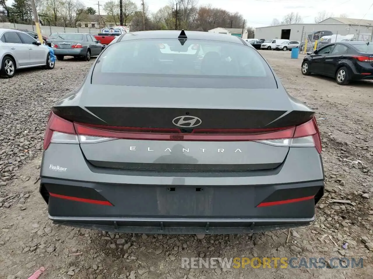 6 Photograph of a damaged car KMHLM4DG9RU847309 HYUNDAI ELANTRA 2024