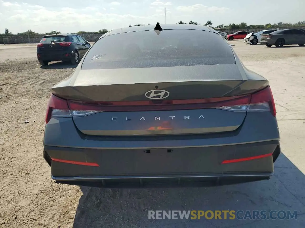 6 Photograph of a damaged car KMHLM4DGXRU636006 HYUNDAI ELANTRA 2024