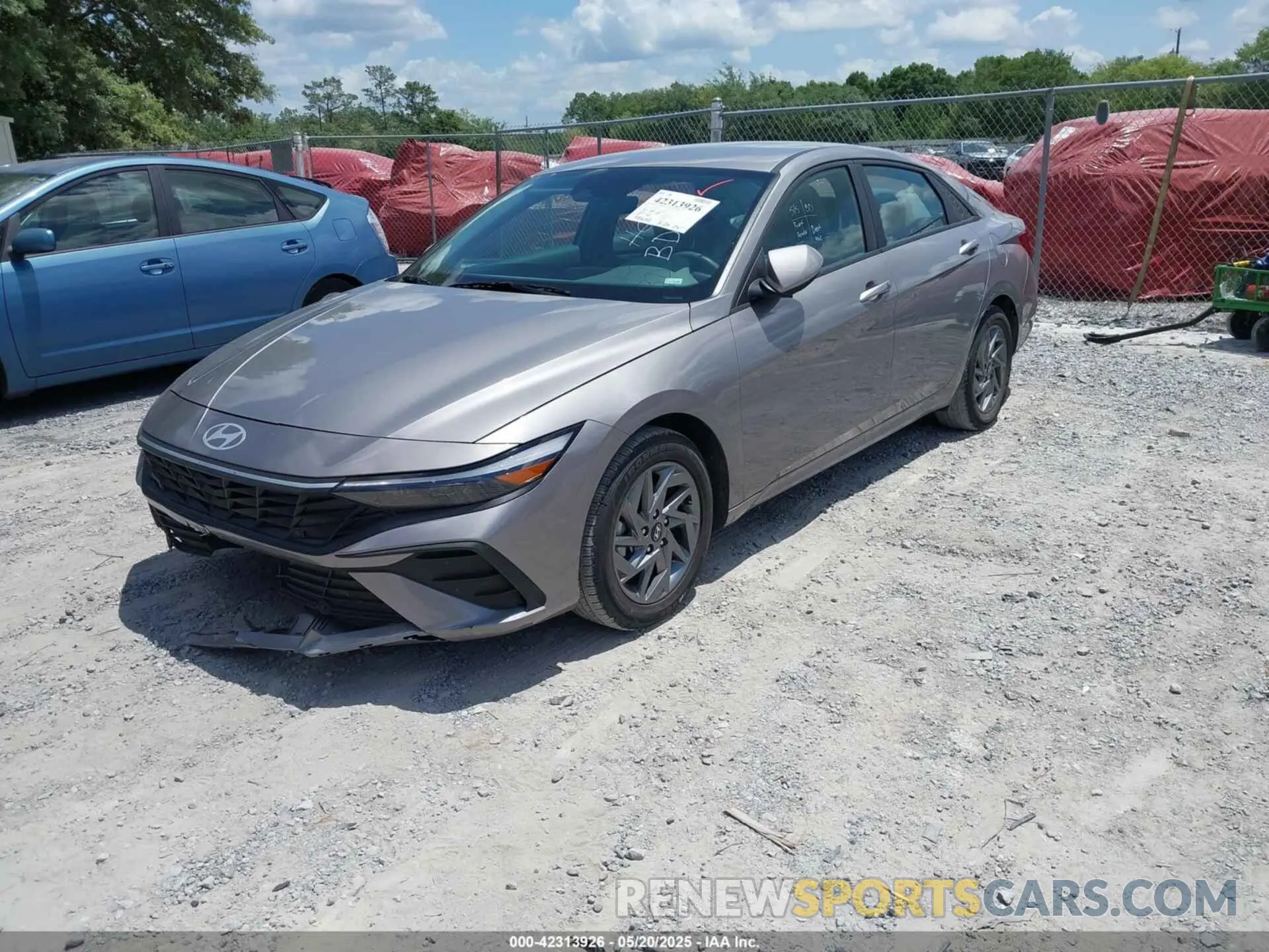 2 Photograph of a damaged car KMHLM4DGXRU640153 HYUNDAI ELANTRA 2024