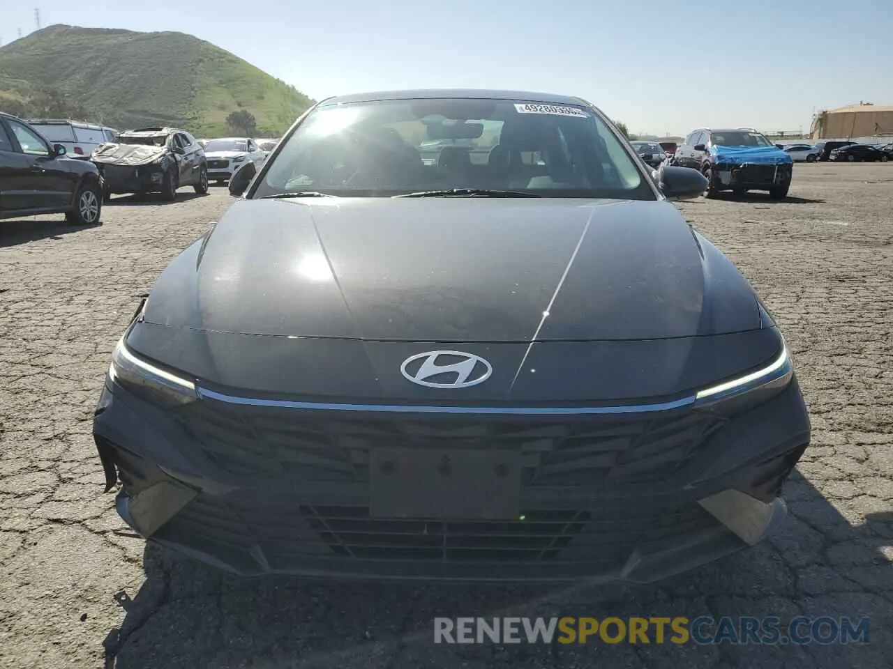 5 Photograph of a damaged car KMHLM4DGXRU644395 HYUNDAI ELANTRA 2024