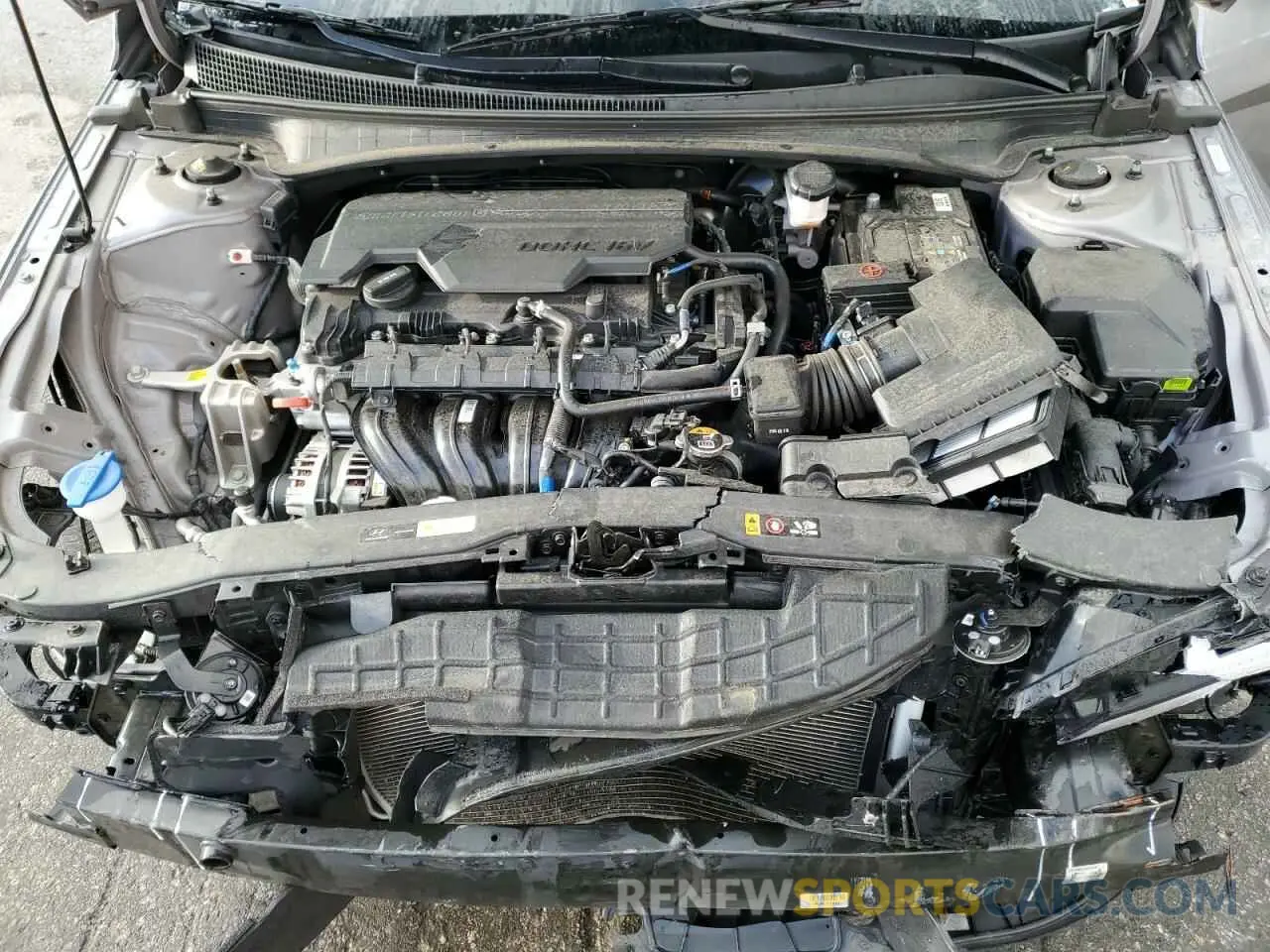 11 Photograph of a damaged car KMHLM4DGXRU656644 HYUNDAI ELANTRA 2024