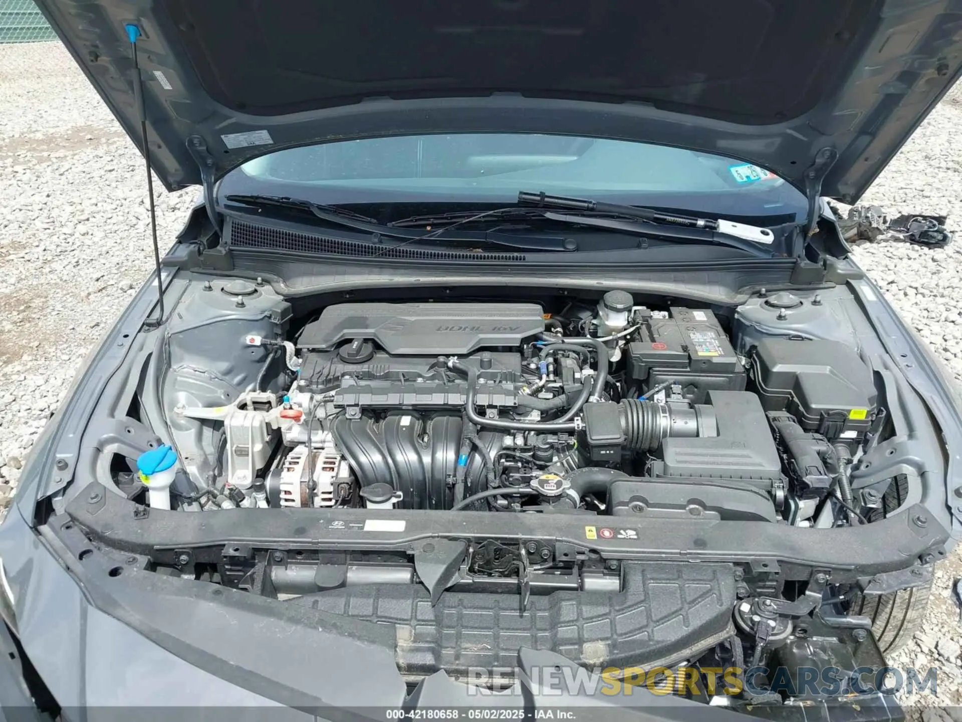 10 Photograph of a damaged car KMHLM4DGXRU658961 HYUNDAI ELANTRA 2024