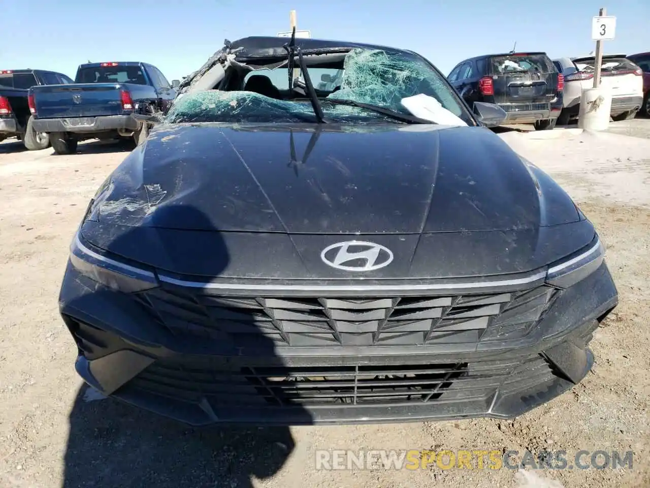 5 Photograph of a damaged car KMHLM4DGXRU660631 HYUNDAI ELANTRA 2024