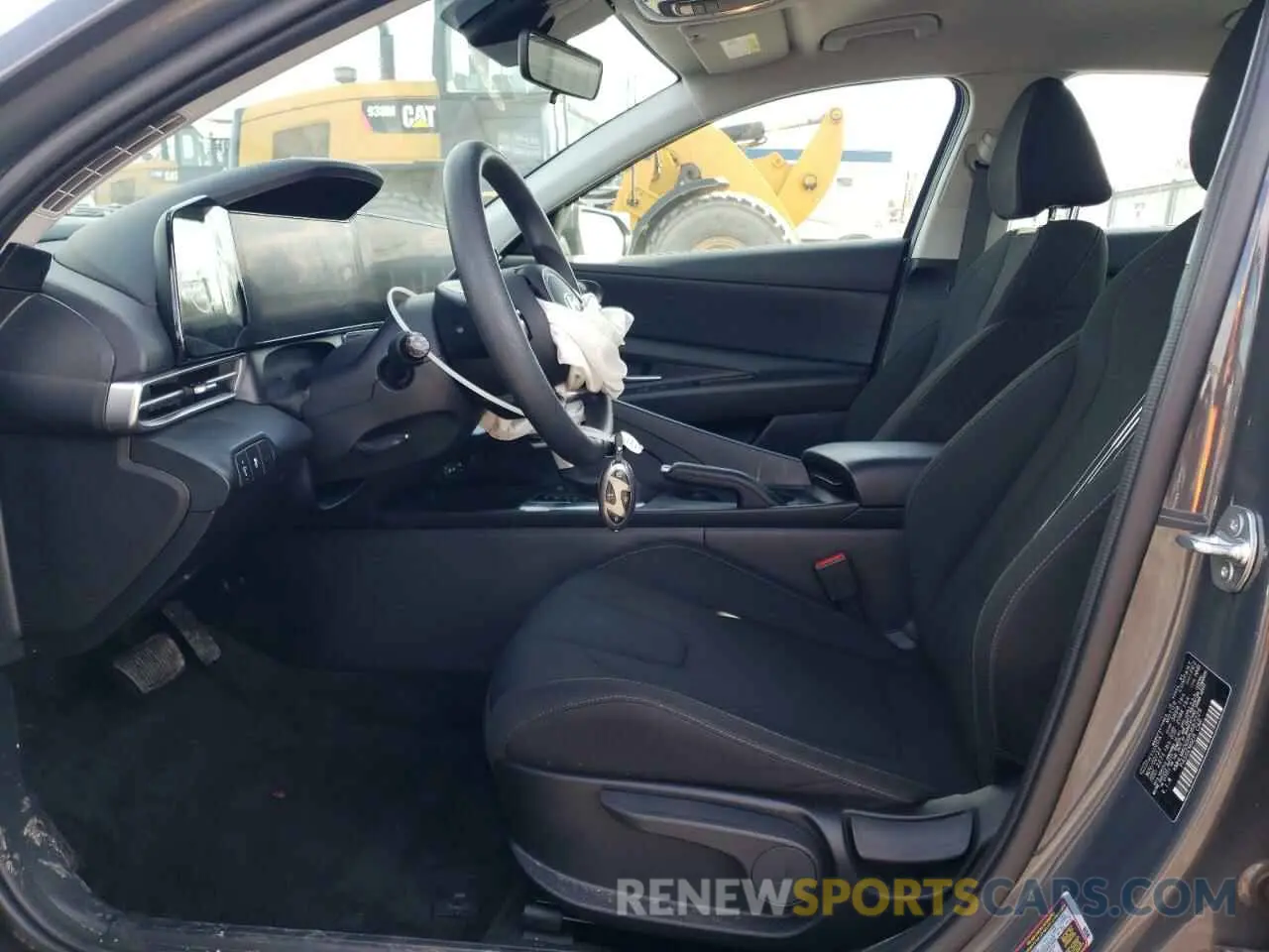 7 Photograph of a damaged car KMHLM4DGXRU687229 HYUNDAI ELANTRA 2024