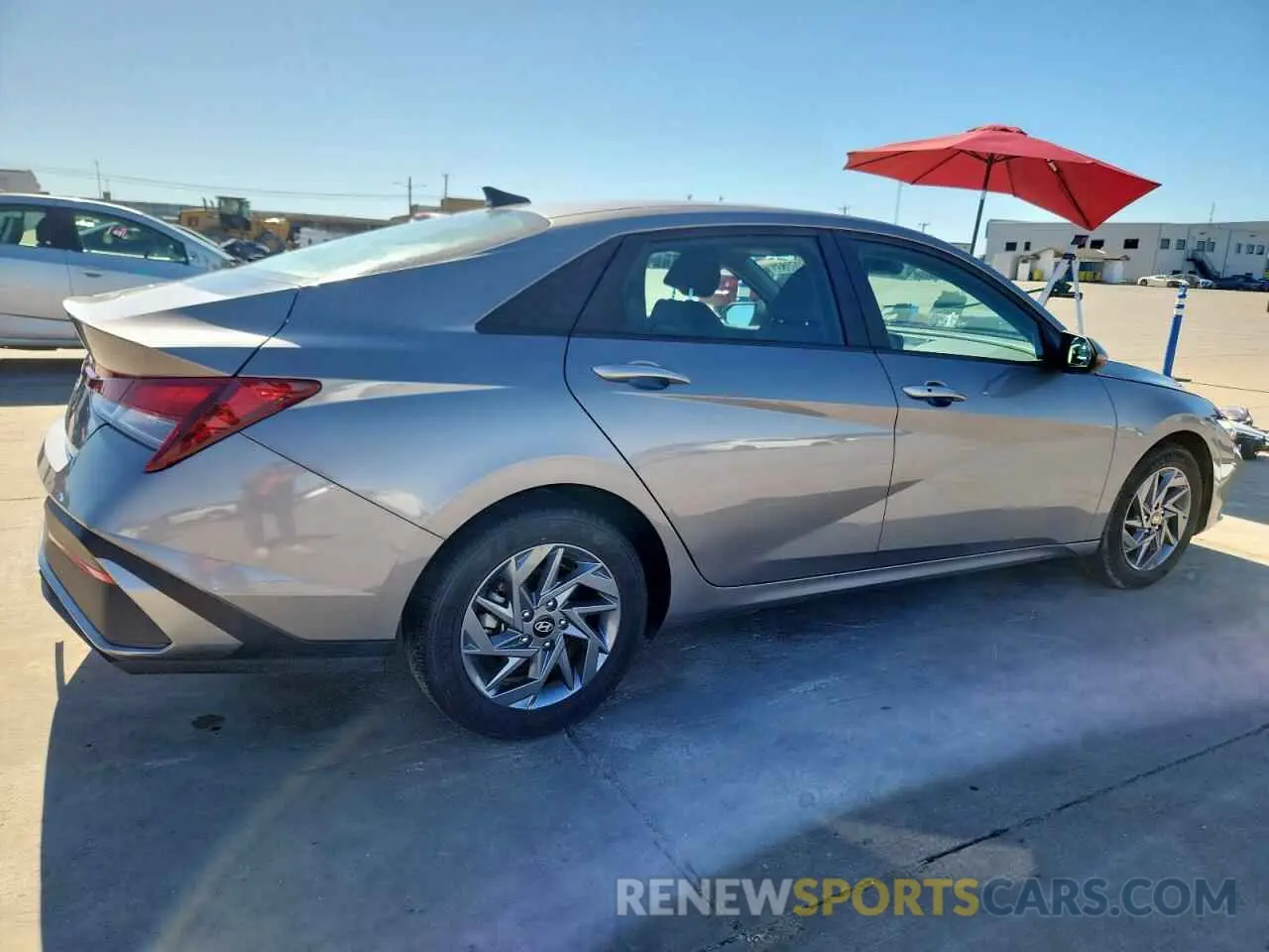 3 Photograph of a damaged car KMHLM4DGXRU691605 HYUNDAI ELANTRA 2024