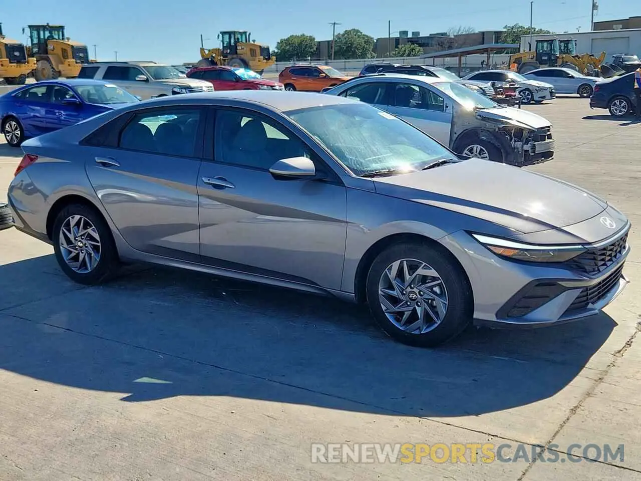 4 Photograph of a damaged car KMHLM4DGXRU691605 HYUNDAI ELANTRA 2024