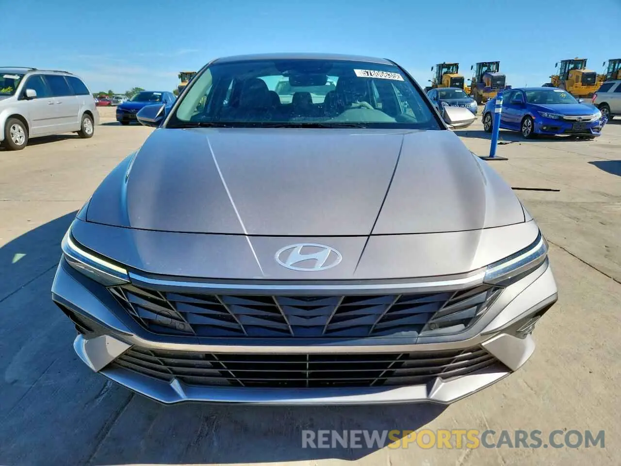 5 Photograph of a damaged car KMHLM4DGXRU691605 HYUNDAI ELANTRA 2024