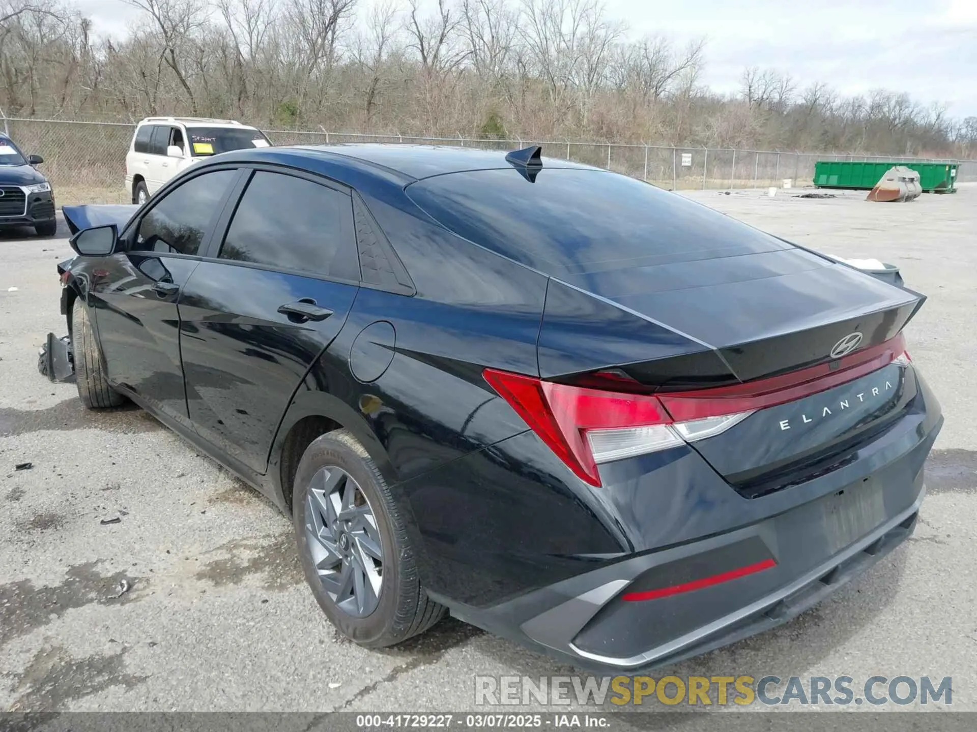 3 Photograph of a damaged car KMHLM4DGXRU704580 HYUNDAI ELANTRA 2024
