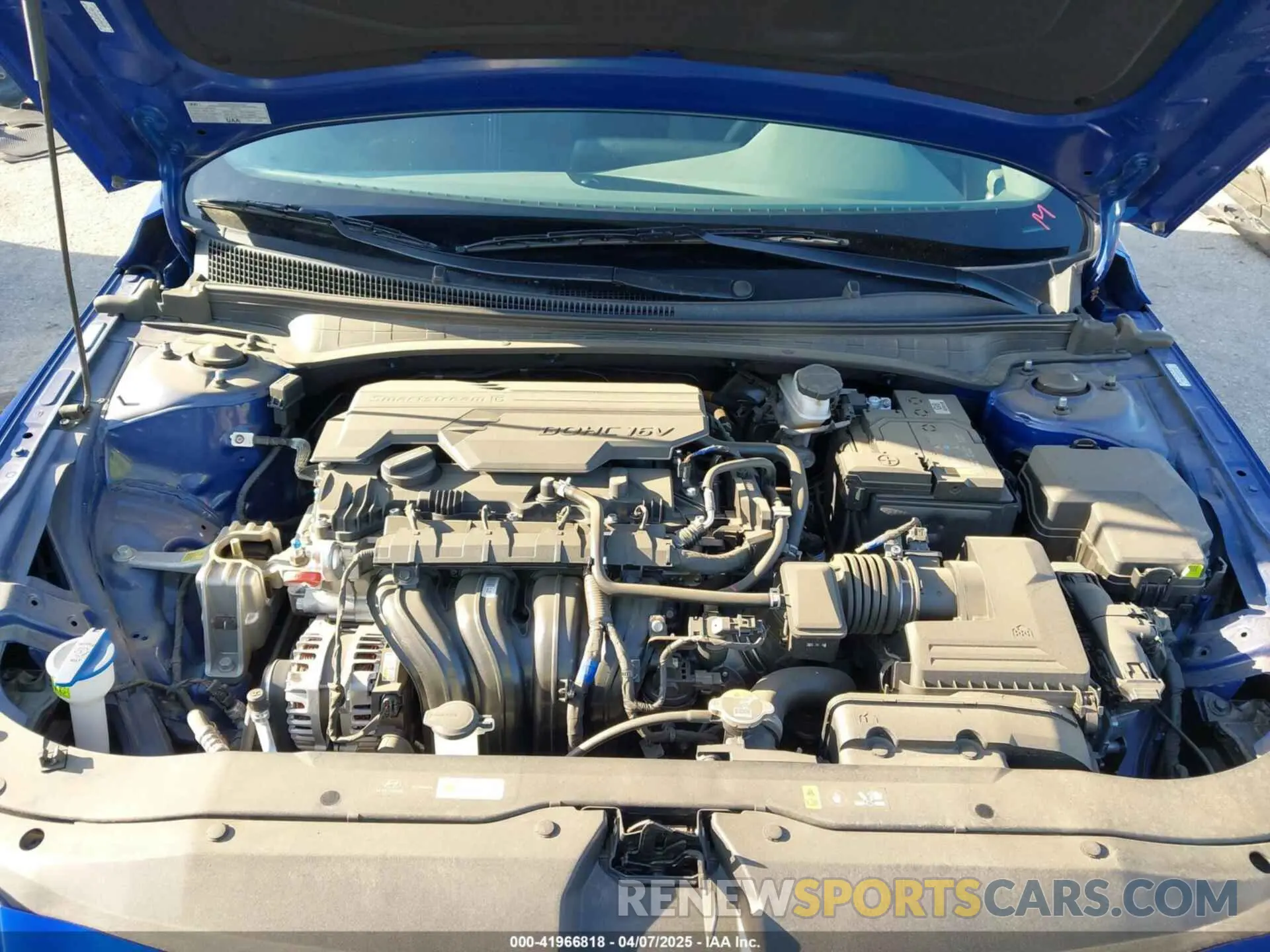 10 Photograph of a damaged car KMHLM4DGXRU708435 HYUNDAI ELANTRA 2024