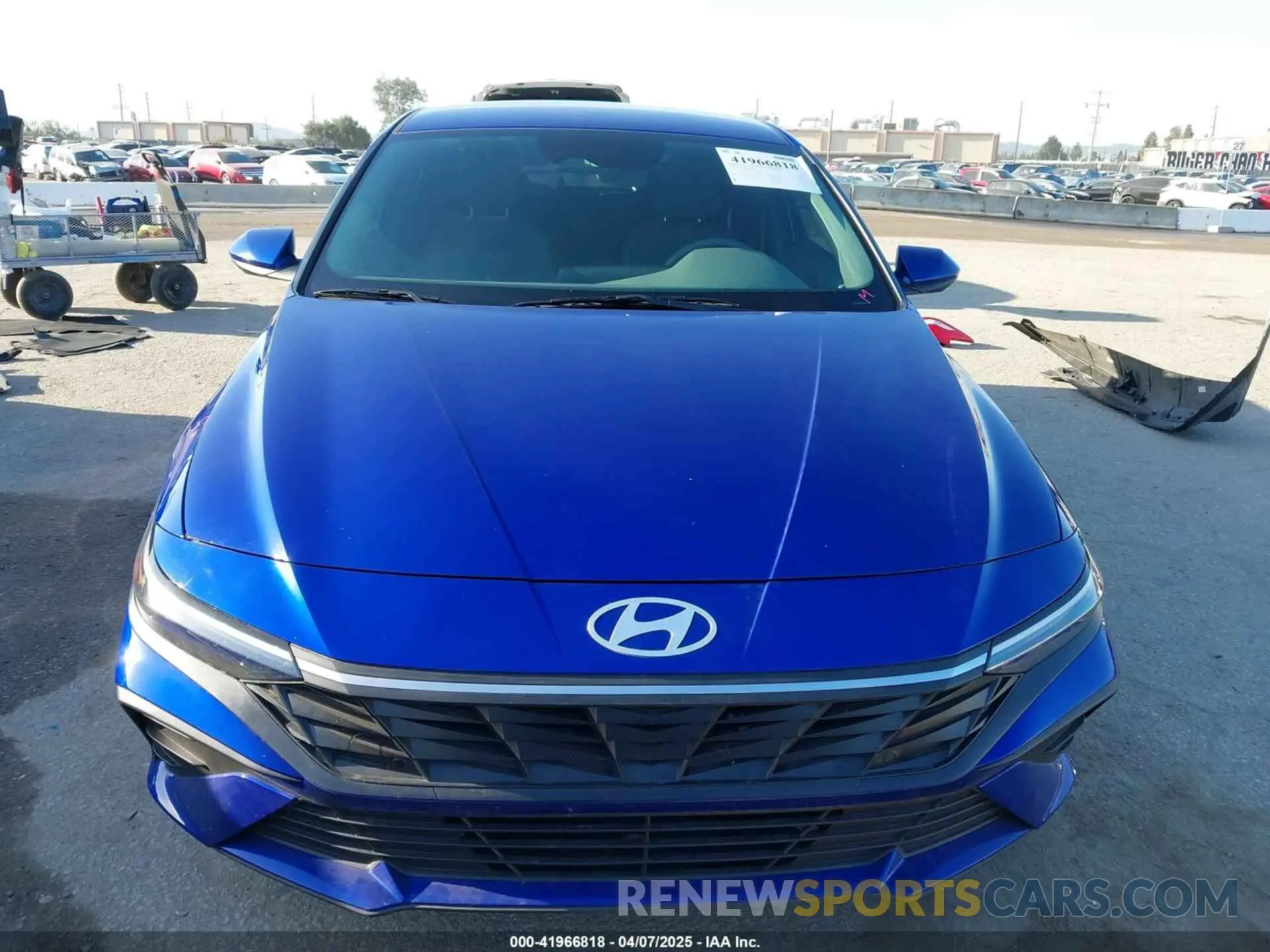 13 Photograph of a damaged car KMHLM4DGXRU708435 HYUNDAI ELANTRA 2024