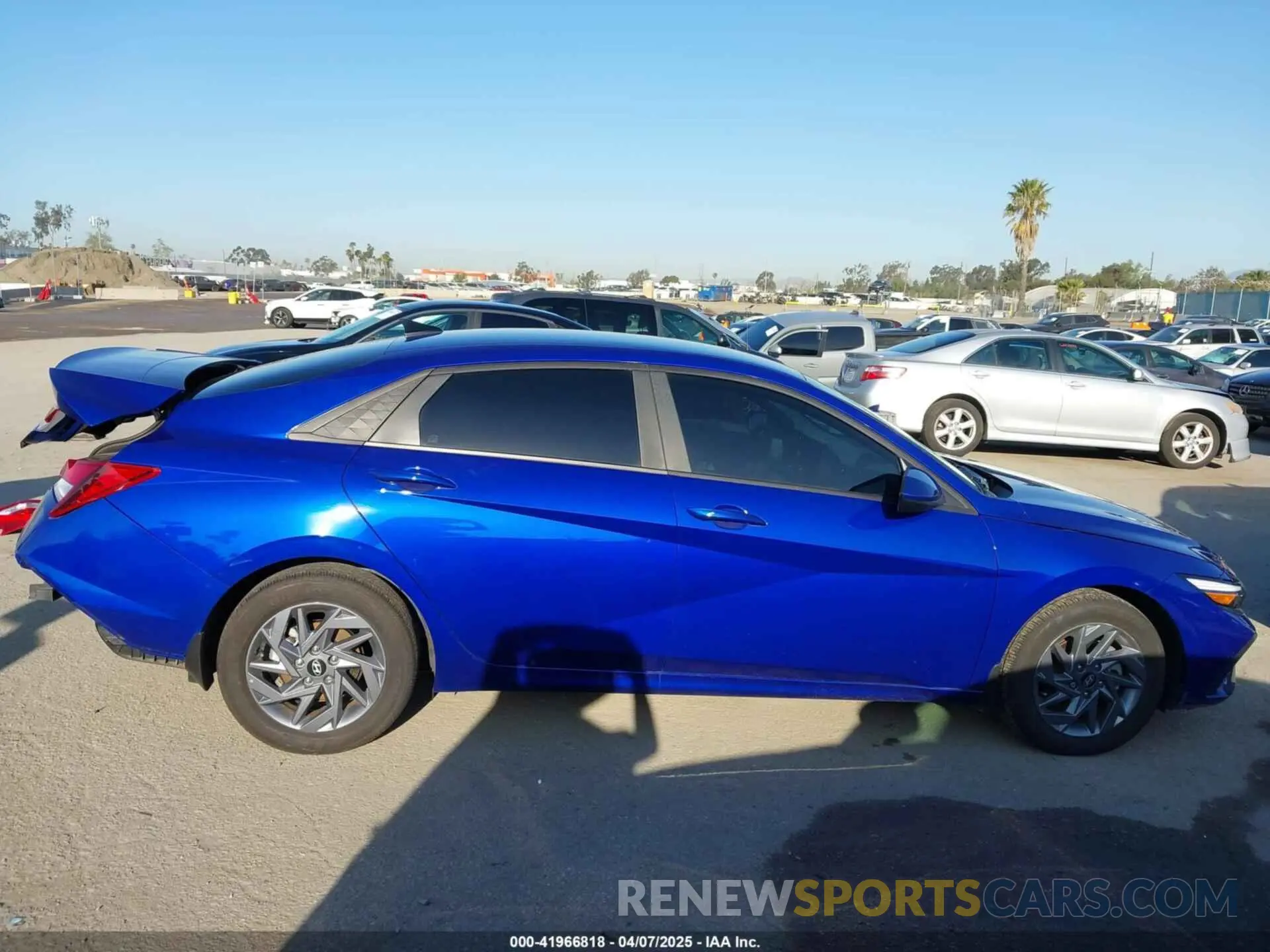 14 Photograph of a damaged car KMHLM4DGXRU708435 HYUNDAI ELANTRA 2024