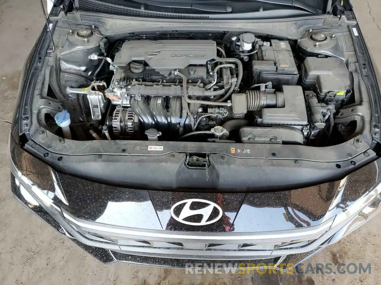 11 Photograph of a damaged car KMHLM4DGXRU712260 HYUNDAI ELANTRA 2024