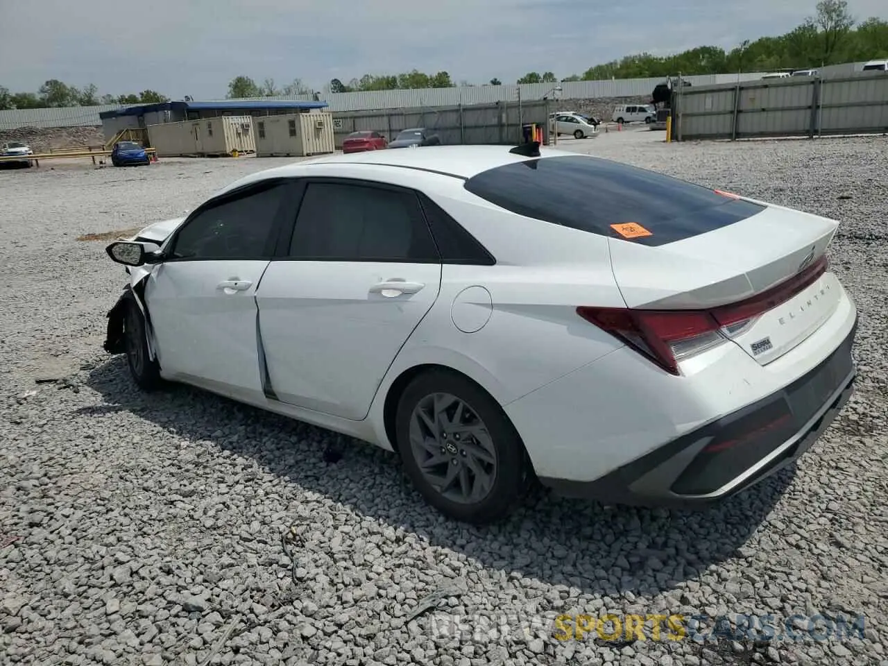2 Photograph of a damaged car KMHLM4DGXRU719144 HYUNDAI ELANTRA 2024