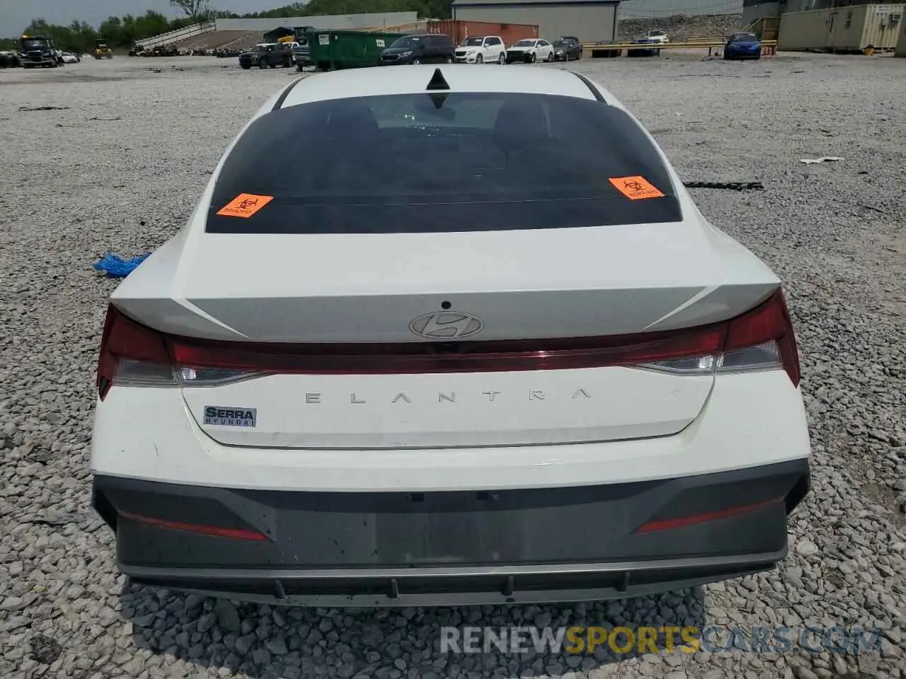 6 Photograph of a damaged car KMHLM4DGXRU719144 HYUNDAI ELANTRA 2024