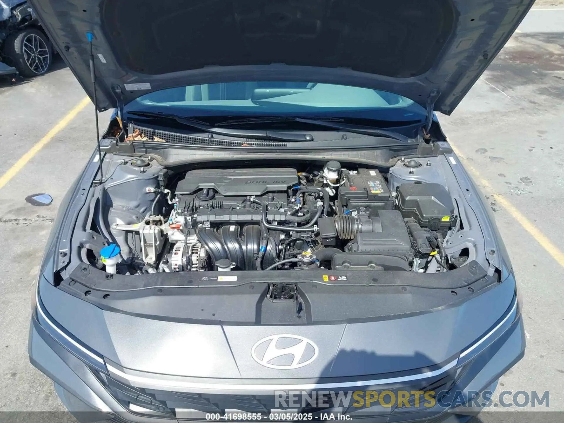 10 Photograph of a damaged car KMHLM4DGXRU740964 HYUNDAI ELANTRA 2024