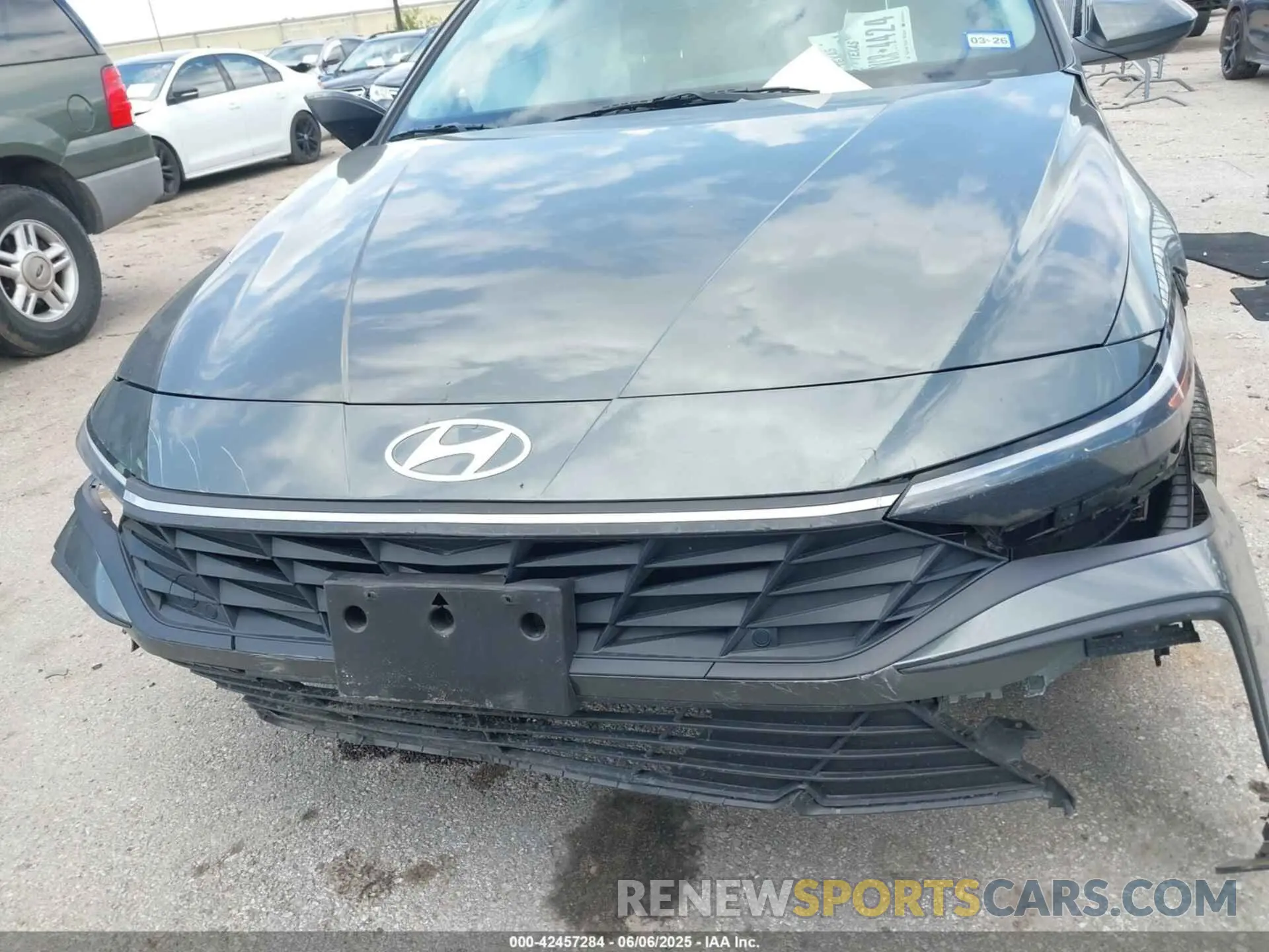 11 Photograph of a damaged car KMHLM4DGXRU748689 HYUNDAI ELANTRA 2024