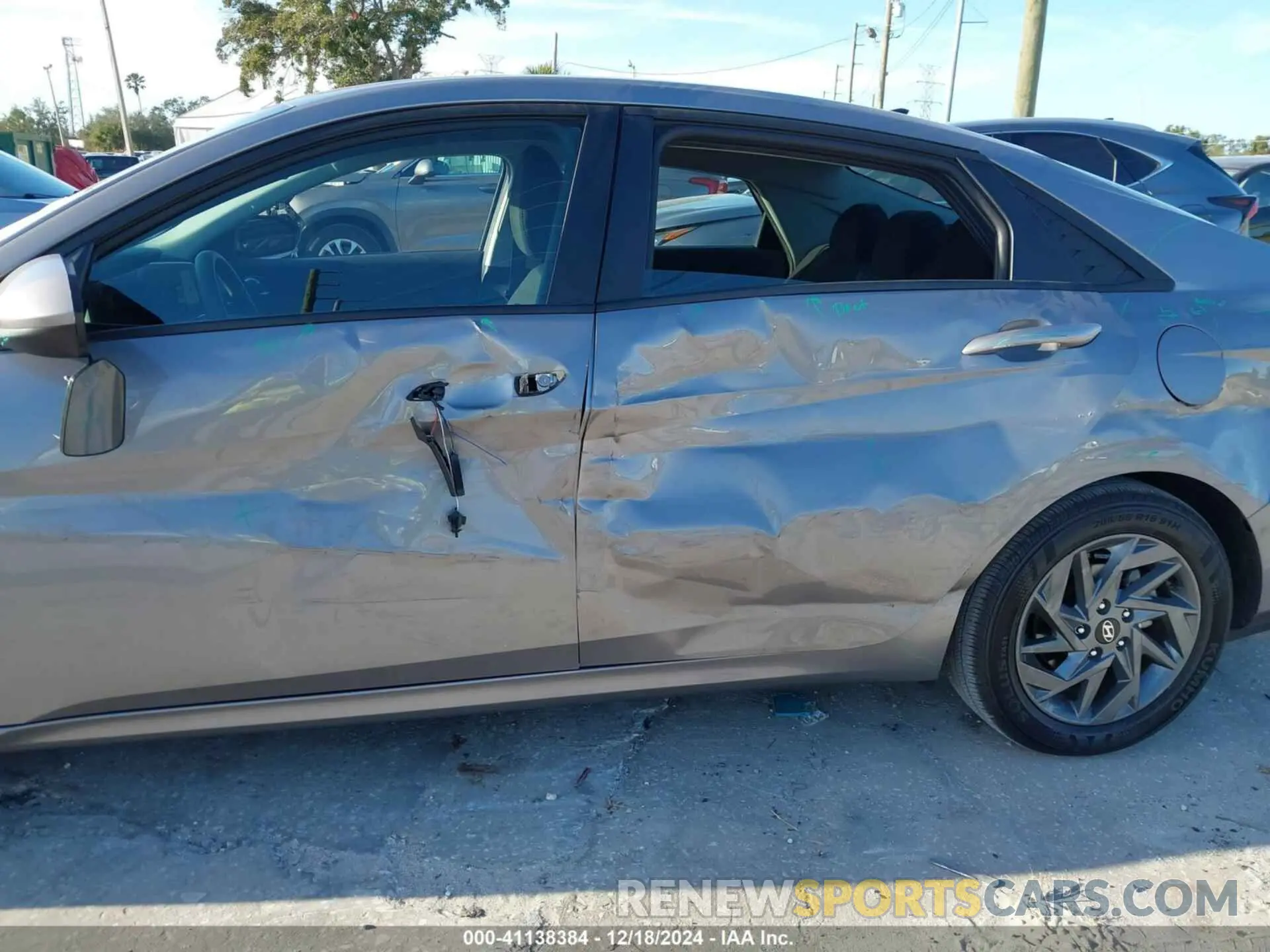 6 Photograph of a damaged car KMHLM4DGXRU753682 HYUNDAI ELANTRA 2024