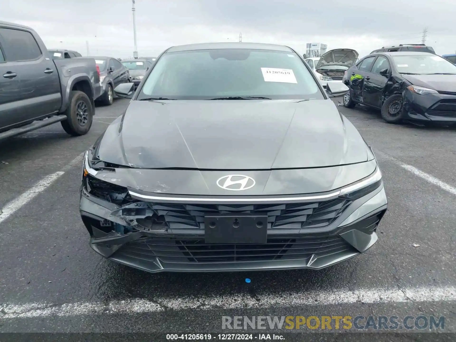 12 Photograph of a damaged car KMHLM4DGXRU778419 HYUNDAI ELANTRA 2024