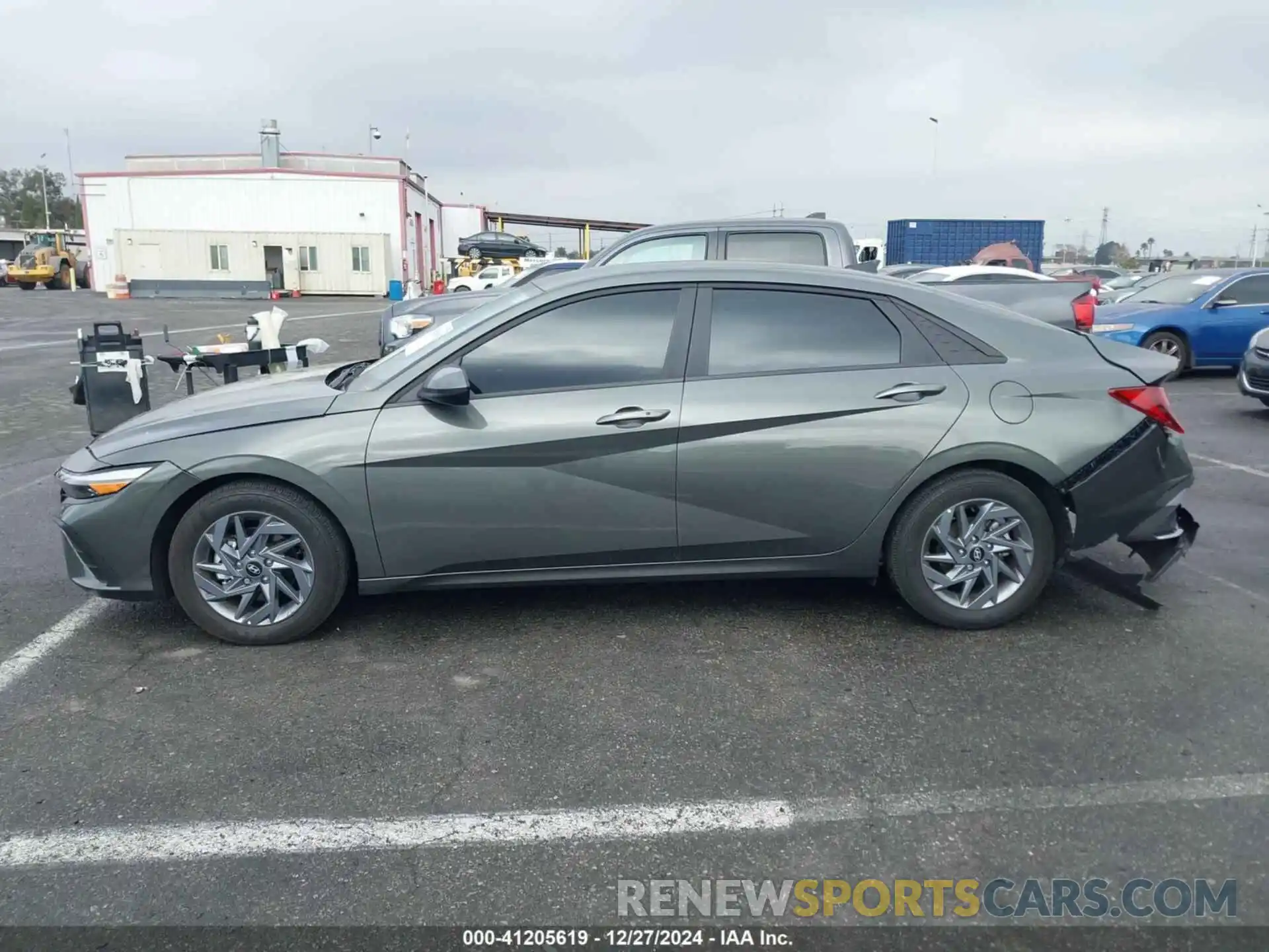 14 Photograph of a damaged car KMHLM4DGXRU778419 HYUNDAI ELANTRA 2024