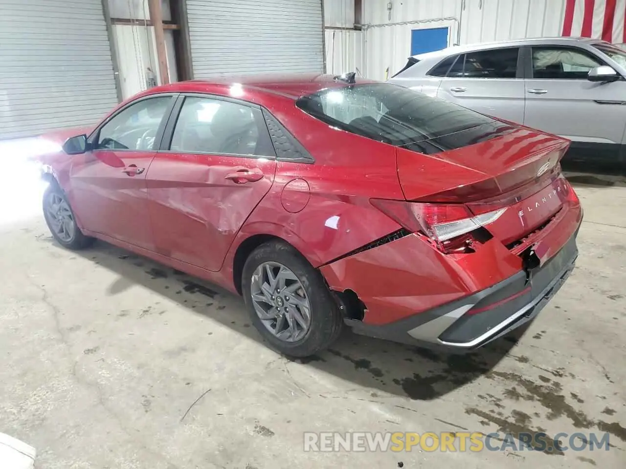 2 Photograph of a damaged car KMHLM4DGXRU779084 HYUNDAI ELANTRA 2024