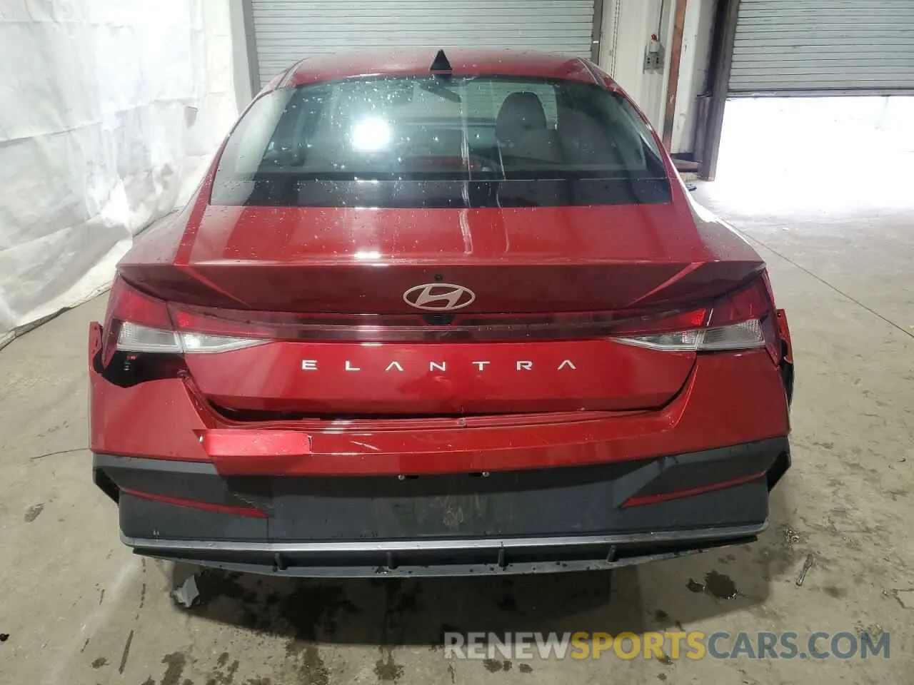 6 Photograph of a damaged car KMHLM4DGXRU779084 HYUNDAI ELANTRA 2024
