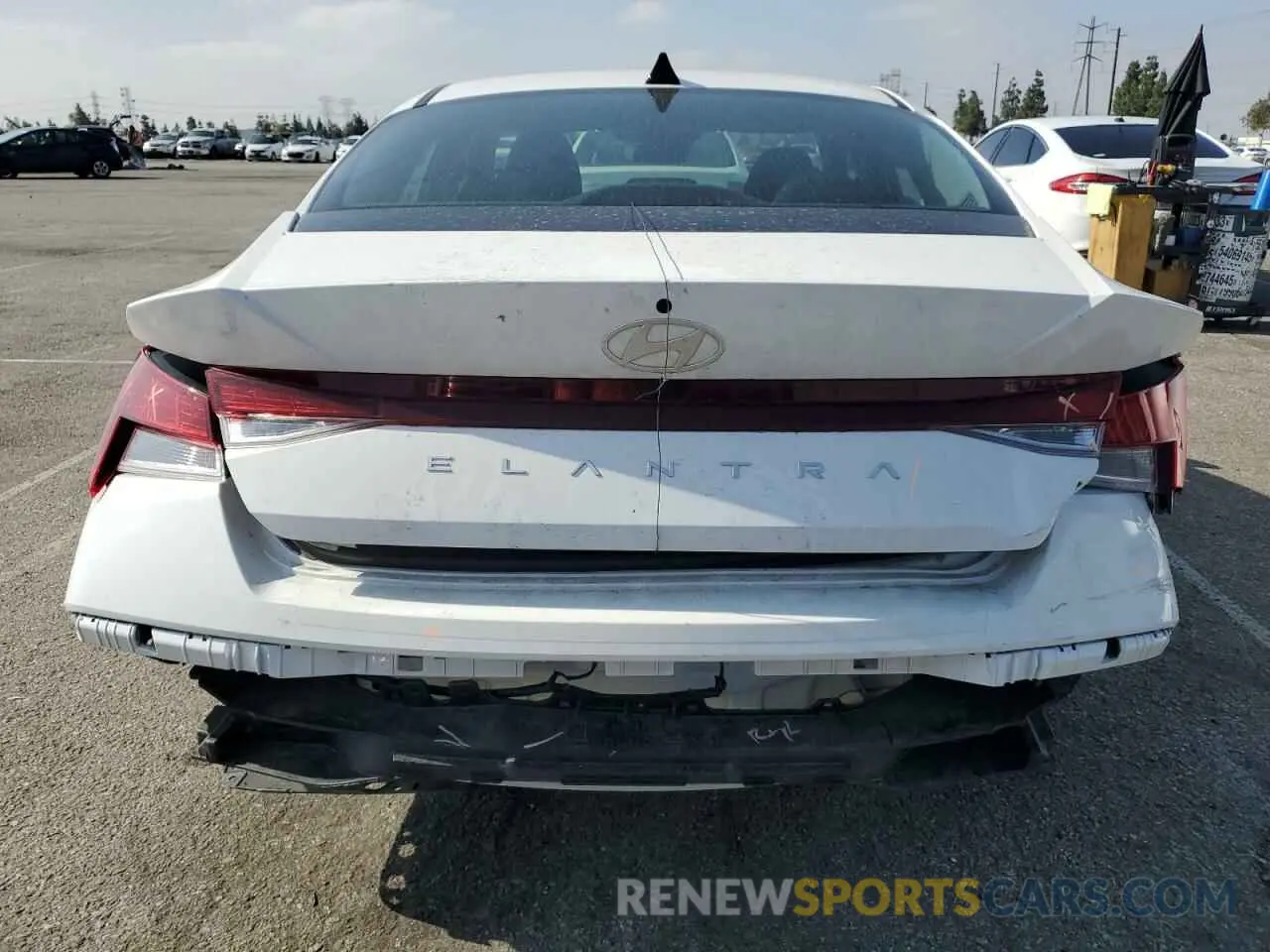 6 Photograph of a damaged car KMHLM4DGXRU779098 HYUNDAI ELANTRA 2024