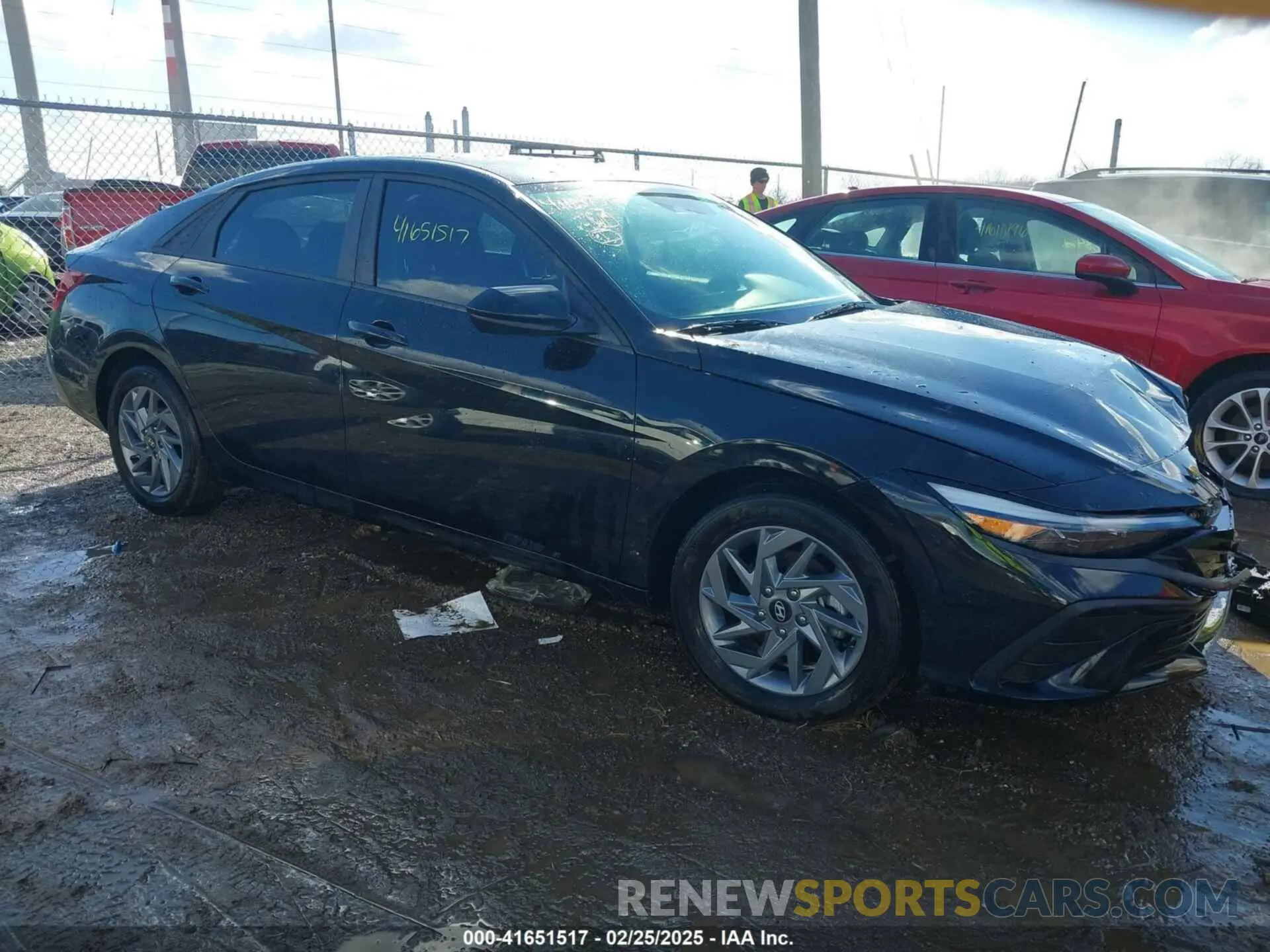 14 Photograph of a damaged car KMHLM4DGXRU784172 HYUNDAI ELANTRA 2024