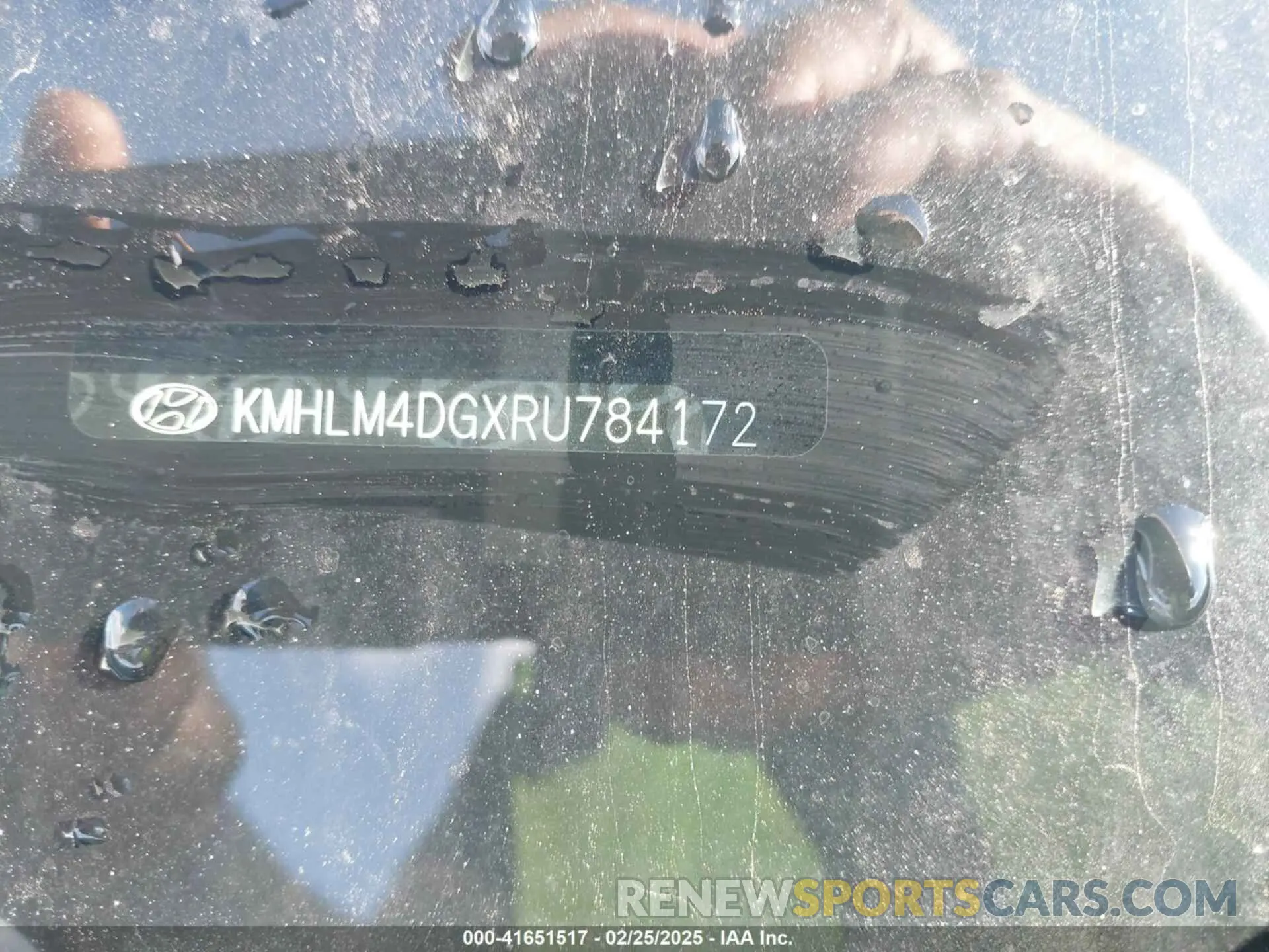 9 Photograph of a damaged car KMHLM4DGXRU784172 HYUNDAI ELANTRA 2024