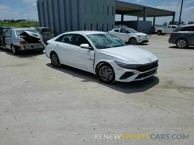 13 Photograph of a damaged car KMHLM4DGXRU798539 HYUNDAI ELANTRA 2024
