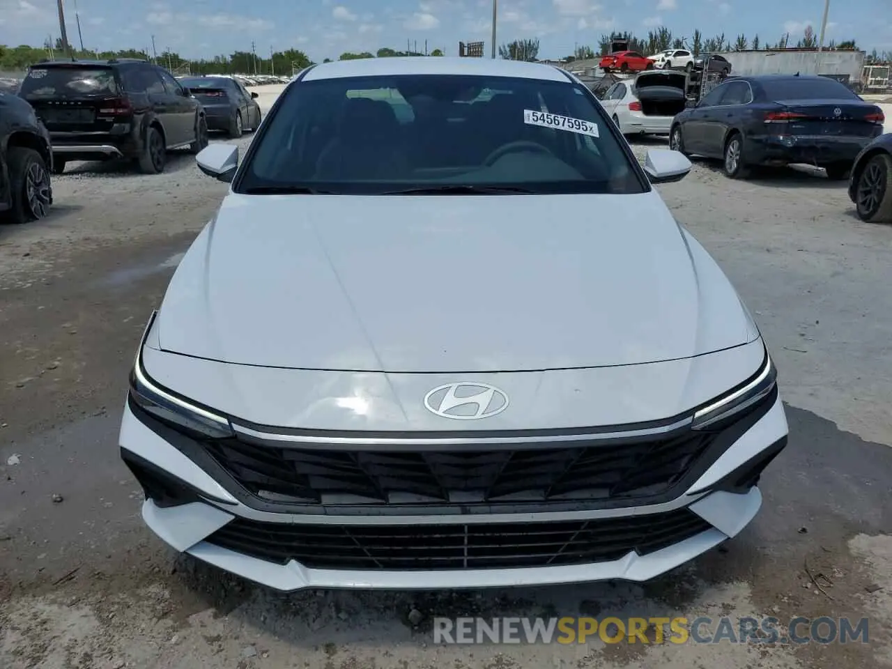 5 Photograph of a damaged car KMHLM4DGXRU798539 HYUNDAI ELANTRA 2024