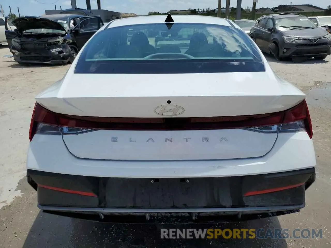 6 Photograph of a damaged car KMHLM4DGXRU798539 HYUNDAI ELANTRA 2024
