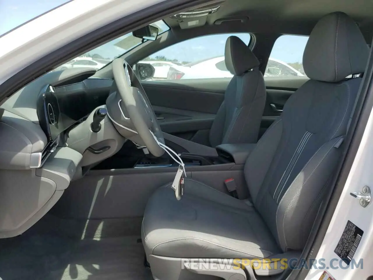 7 Photograph of a damaged car KMHLM4DGXRU798539 HYUNDAI ELANTRA 2024