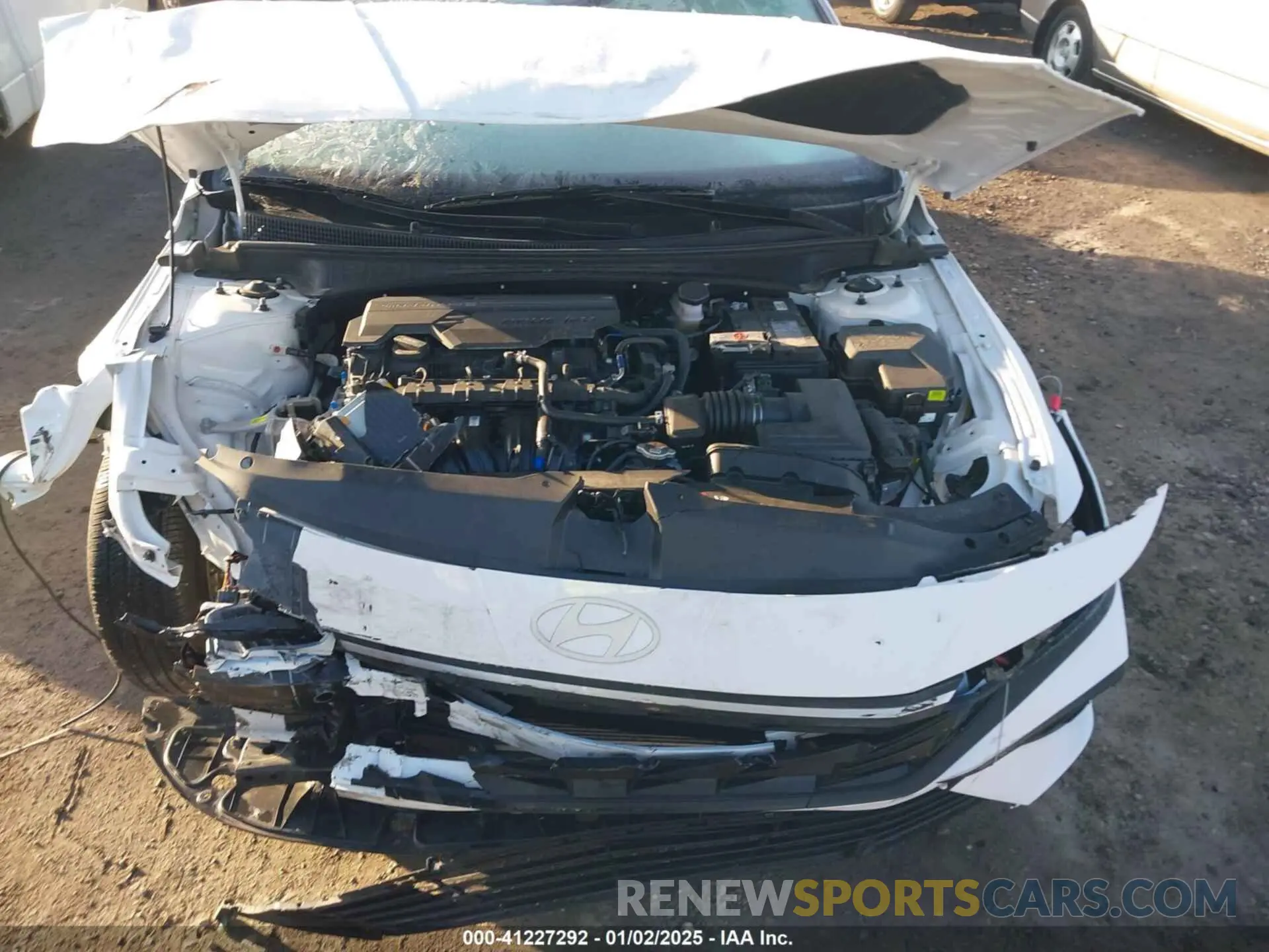 10 Photograph of a damaged car KMHLM4DGXRU799951 HYUNDAI ELANTRA 2024