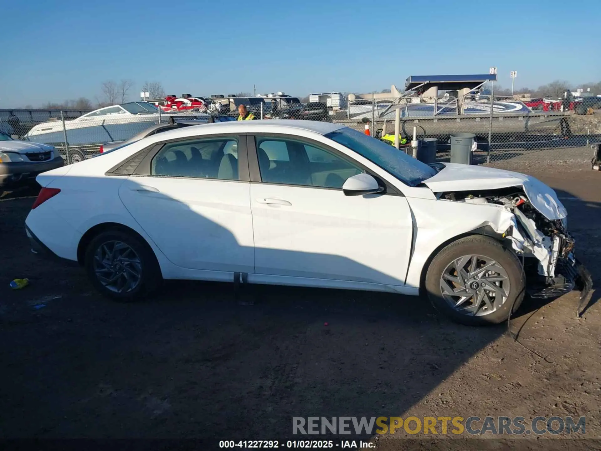 13 Photograph of a damaged car KMHLM4DGXRU799951 HYUNDAI ELANTRA 2024