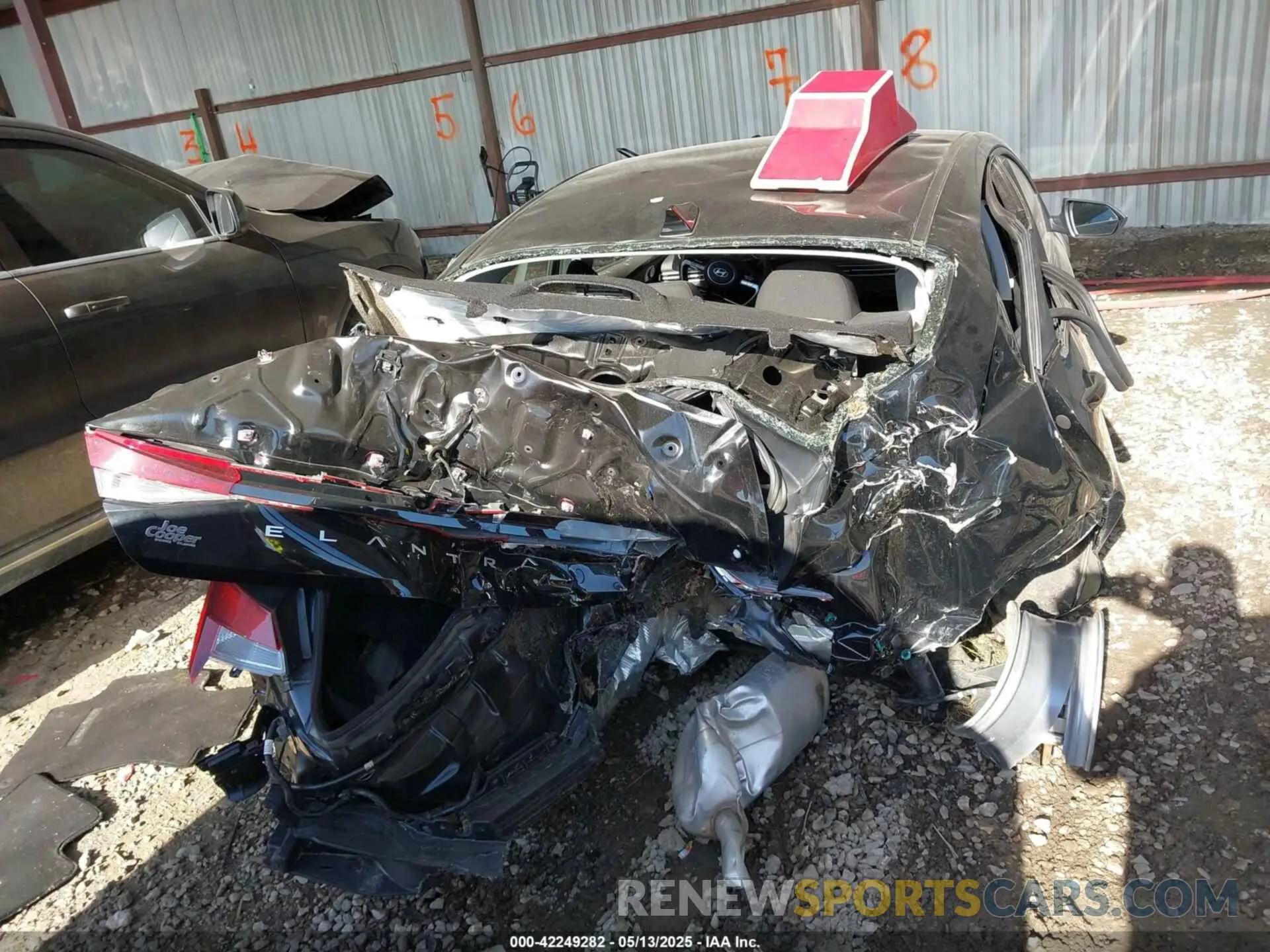17 Photograph of a damaged car KMHLM4DGXRU801424 HYUNDAI ELANTRA 2024