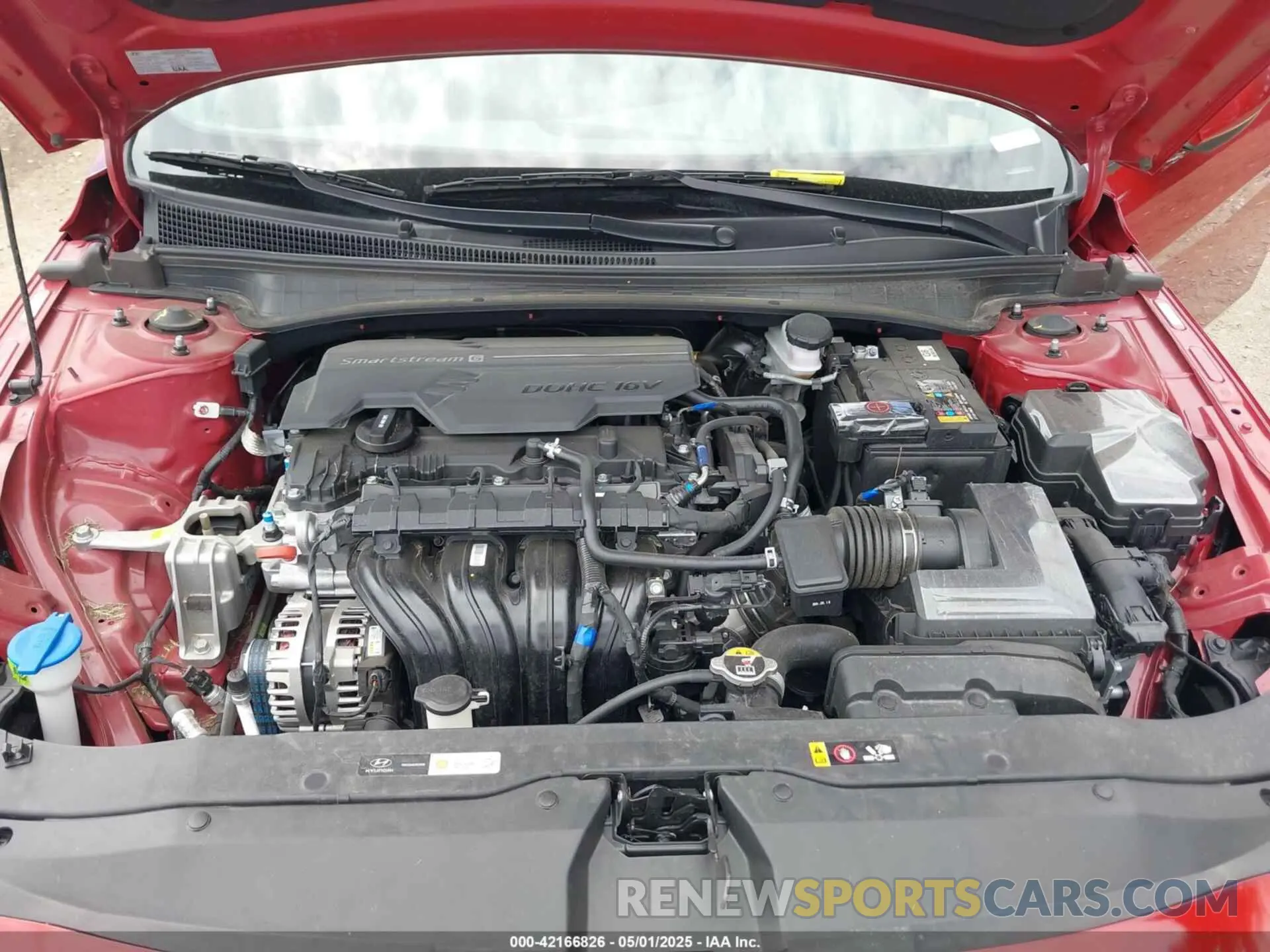10 Photograph of a damaged car KMHLM4DGXRU814044 HYUNDAI ELANTRA 2024