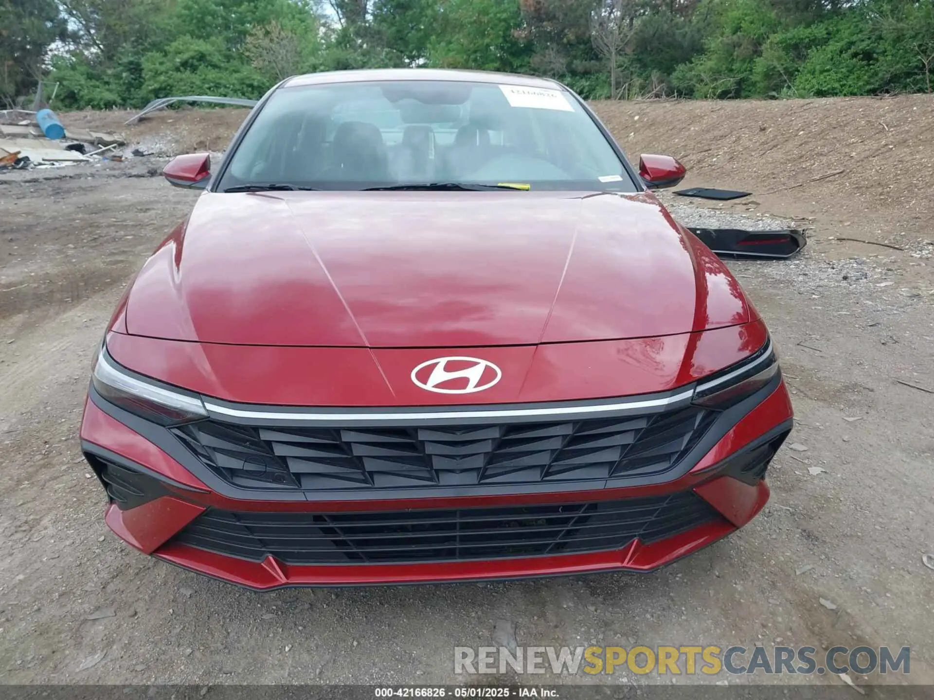 13 Photograph of a damaged car KMHLM4DGXRU814044 HYUNDAI ELANTRA 2024