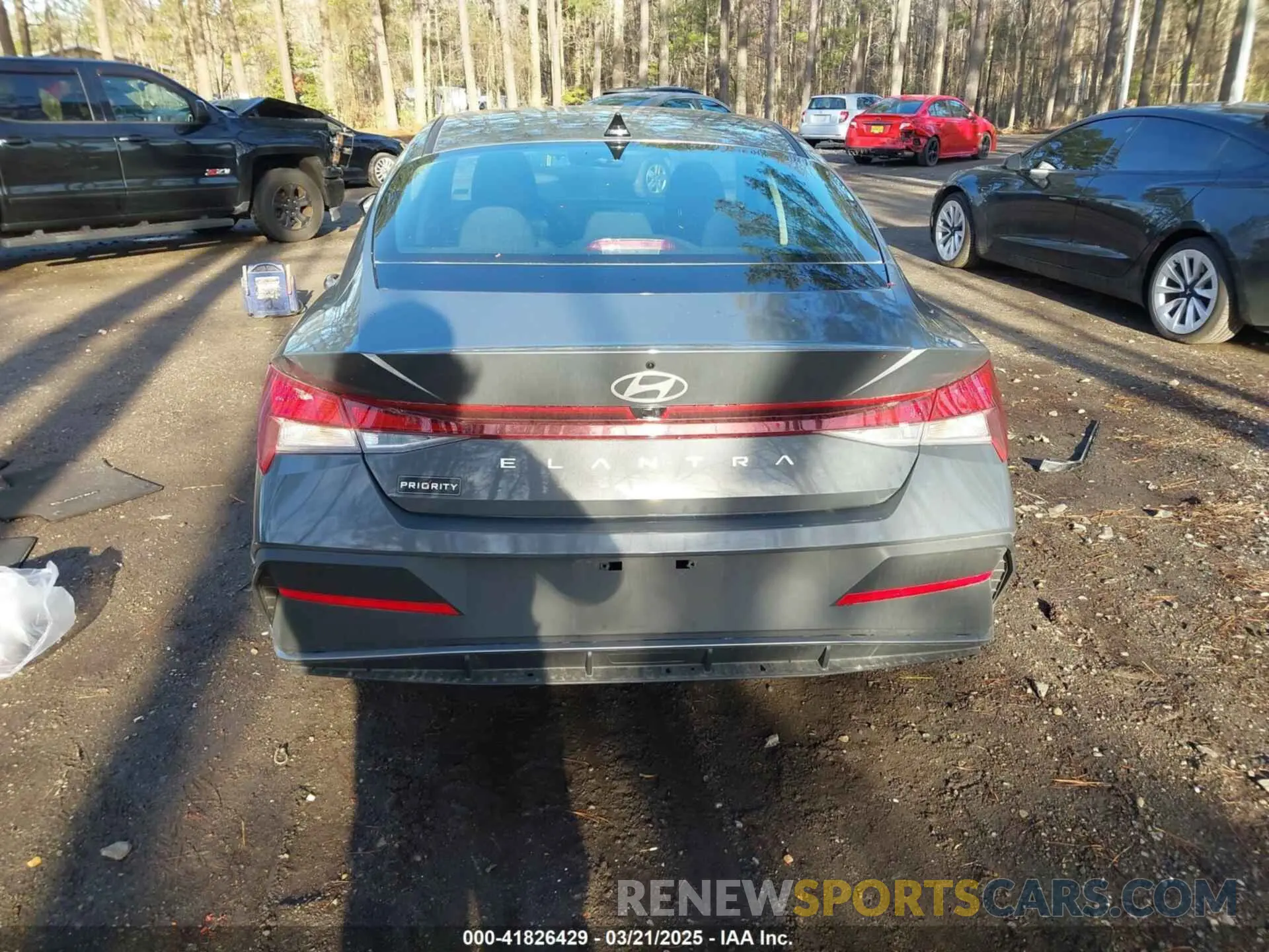17 Photograph of a damaged car KMHLM4DGXRU832768 HYUNDAI ELANTRA 2024