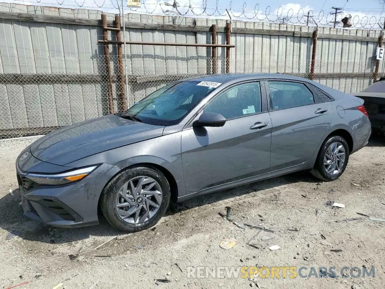1 Photograph of a damaged car KMHLM4DJ0RU104775 HYUNDAI ELANTRA 2024