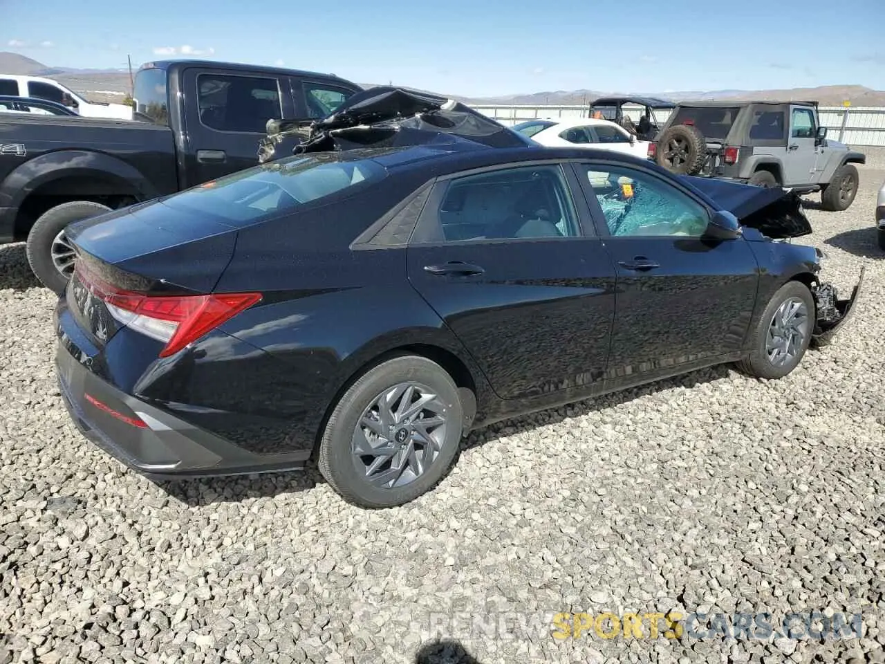 3 Photograph of a damaged car KMHLM4DJ0RU116098 HYUNDAI ELANTRA 2024